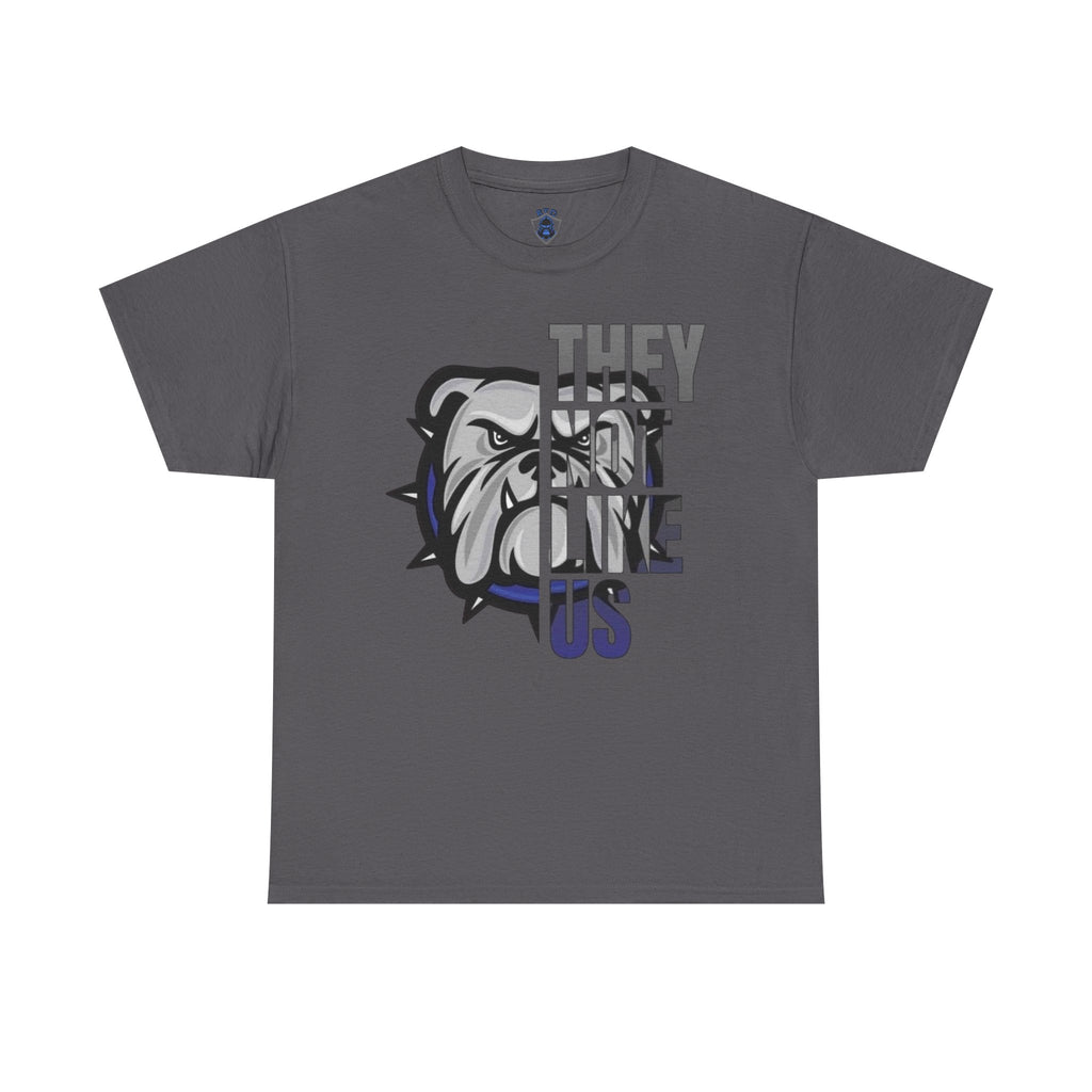 Tahoka Bulldog - They Not Like Us - Unisex Heavy Cotton Tee