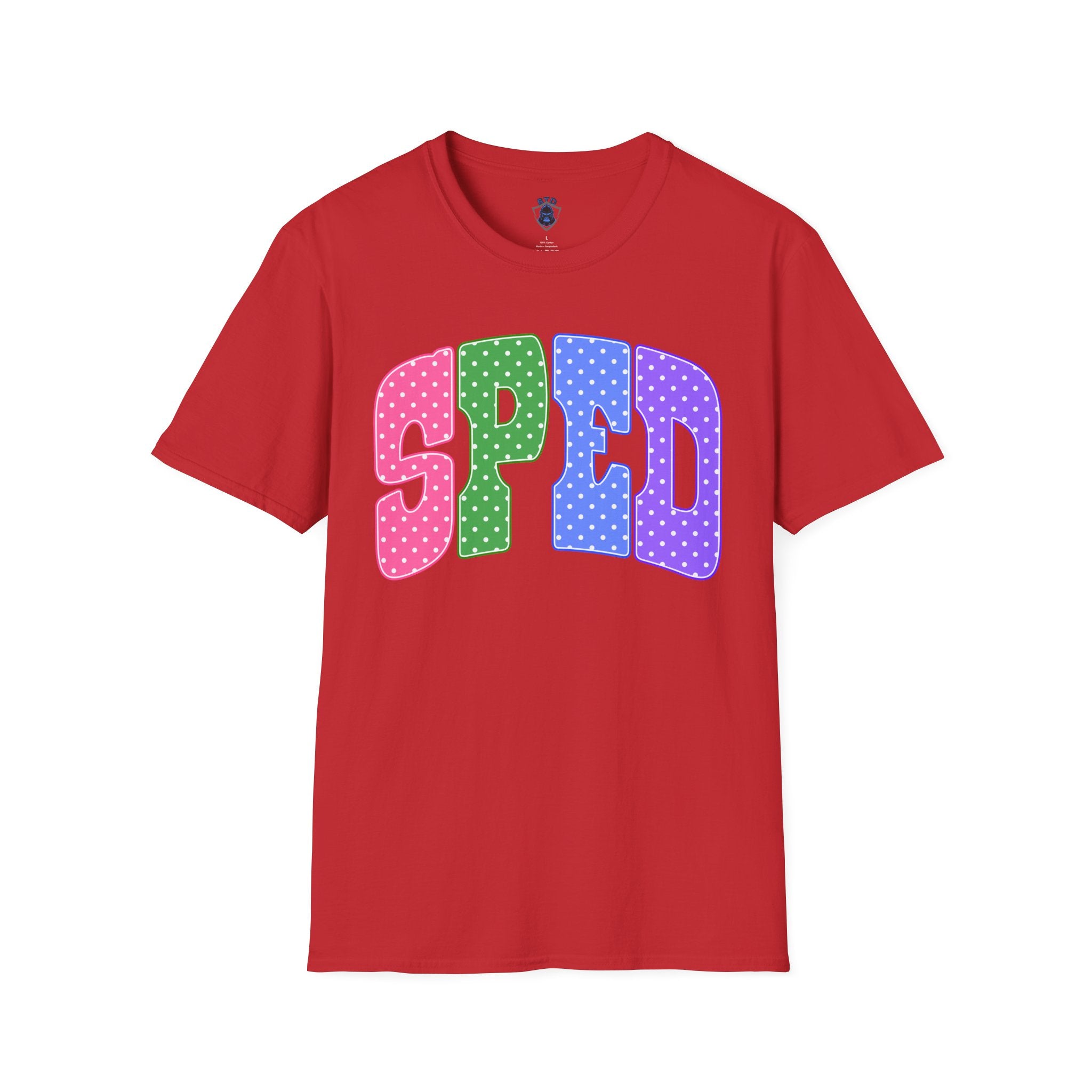 SPED Polka Dot Tee — Special Education T-Shirt