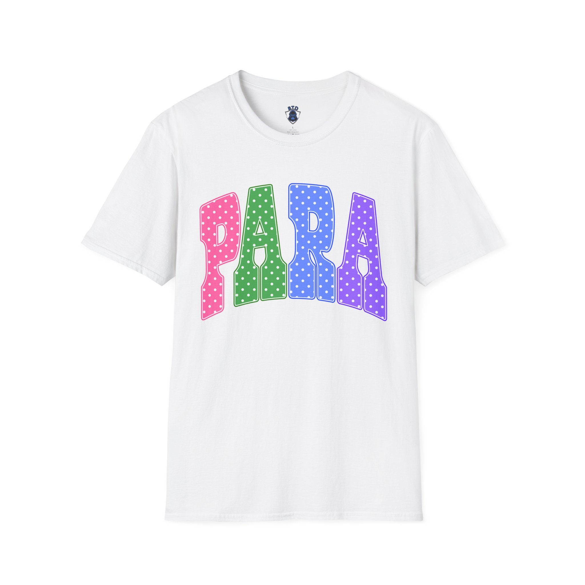PARA PROFESSIONAL — Colorful Retro 'PARA' Tee