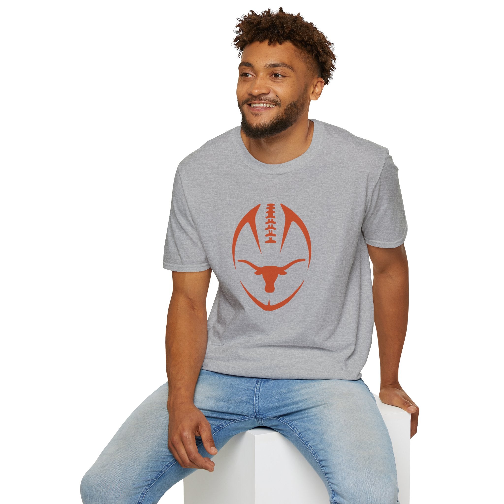 Texas Longhorn Football T‑Shirt — Longhorn Football Logo Tee