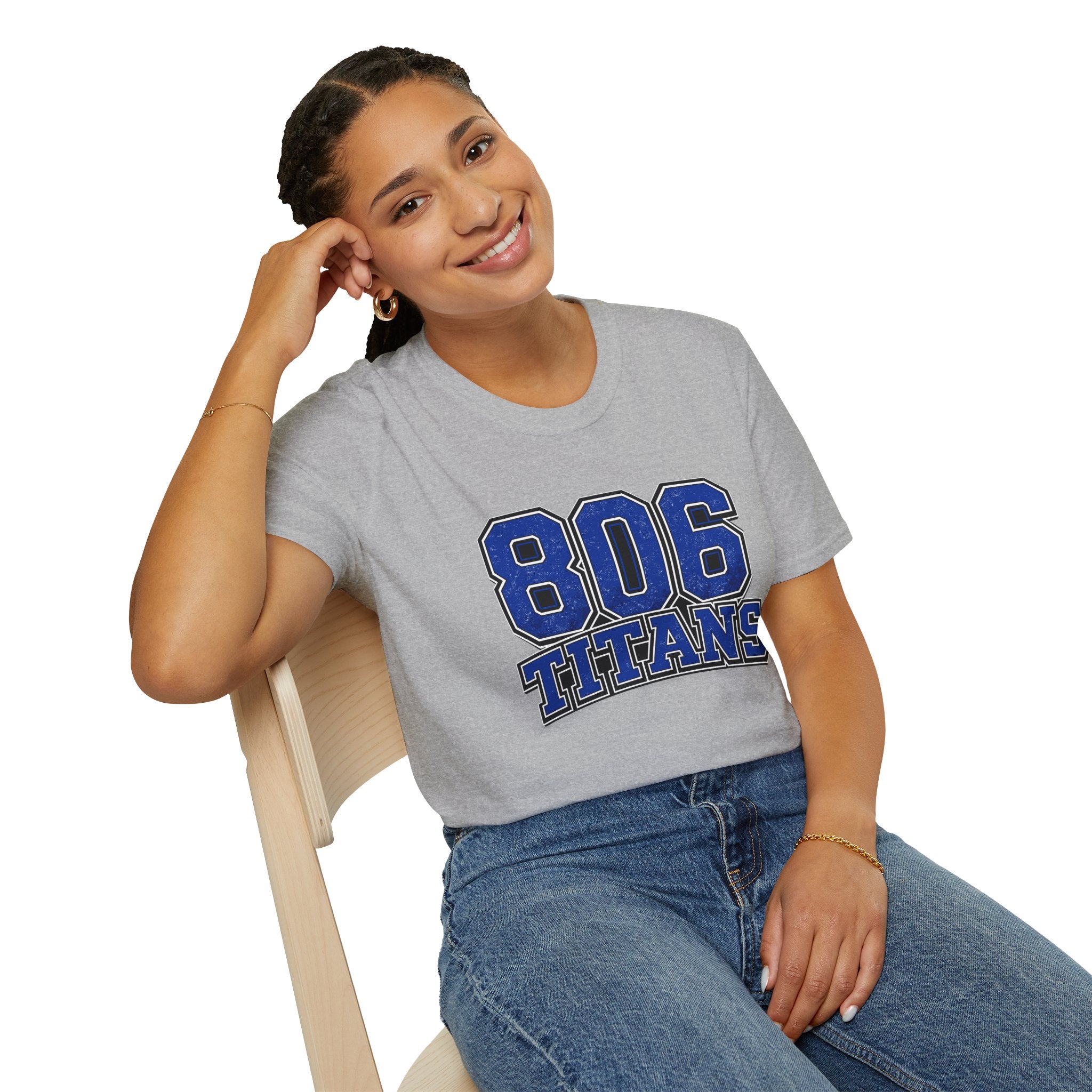 806 Titans T-Shirt — Vintage Varsity Number Tee