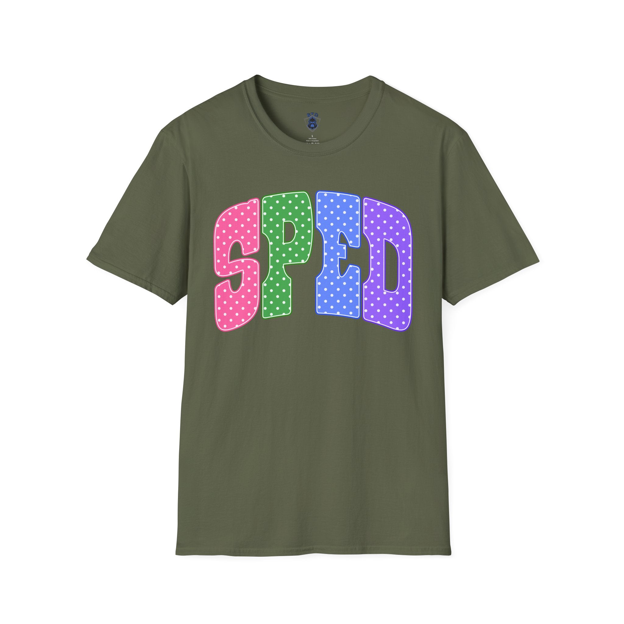 SPED Polka Dot Tee — Special Education T-Shirt
