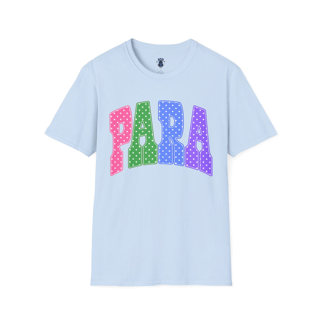 PARA PROFESSIONAL — Colorful Retro 'PARA' Tee