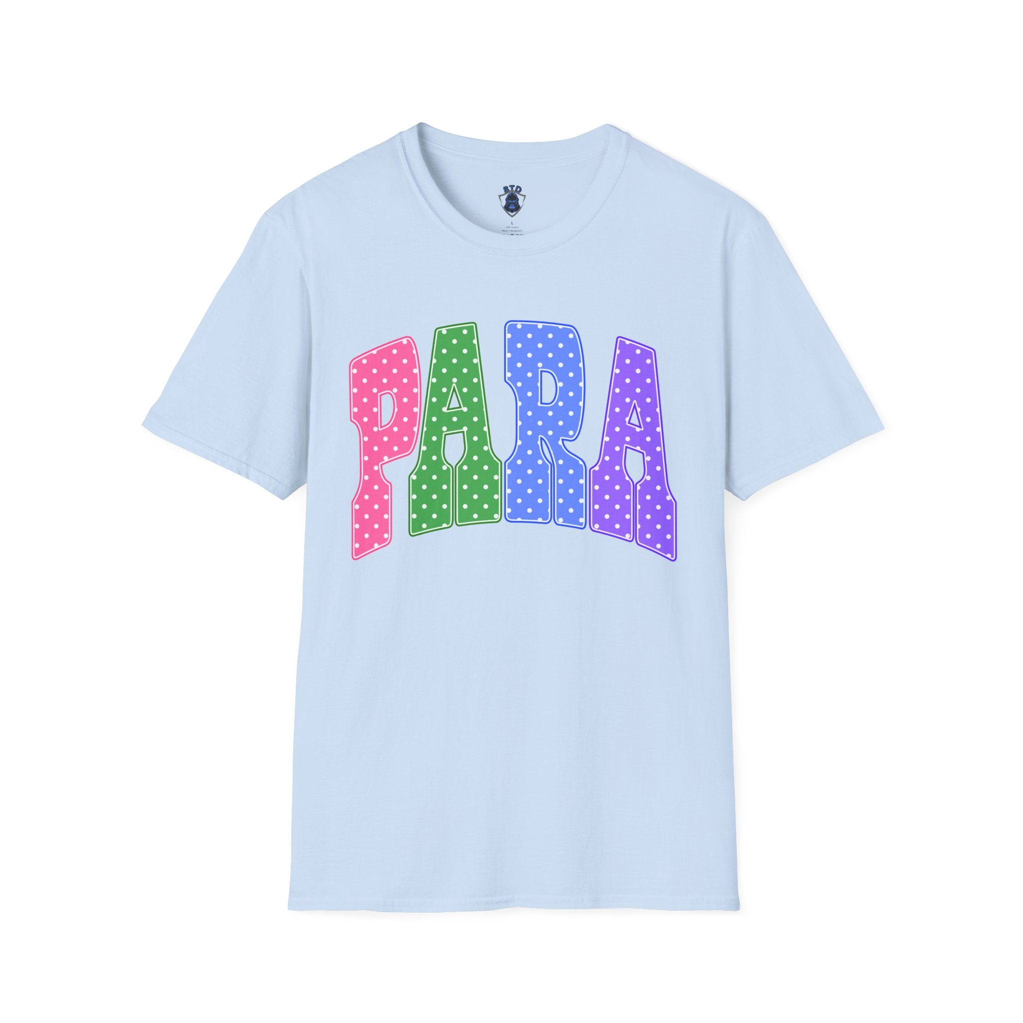 PARA PROFESSIONAL — Colorful Retro 'PARA' Tee