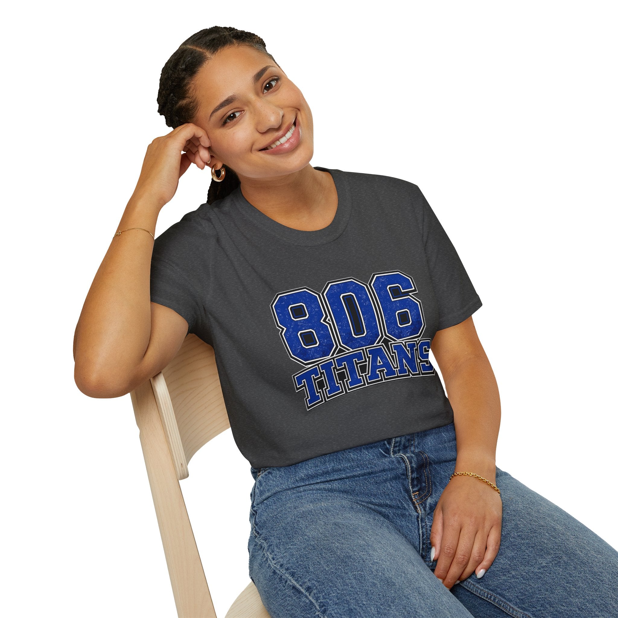 806 Titans T-Shirt — Vintage Varsity Number Tee