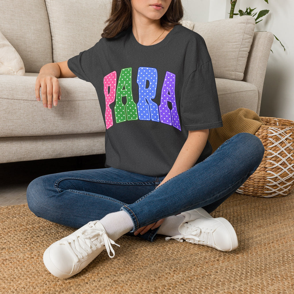 PARA PROFESSIONAL — Colorful Retro 'PARA' Tee