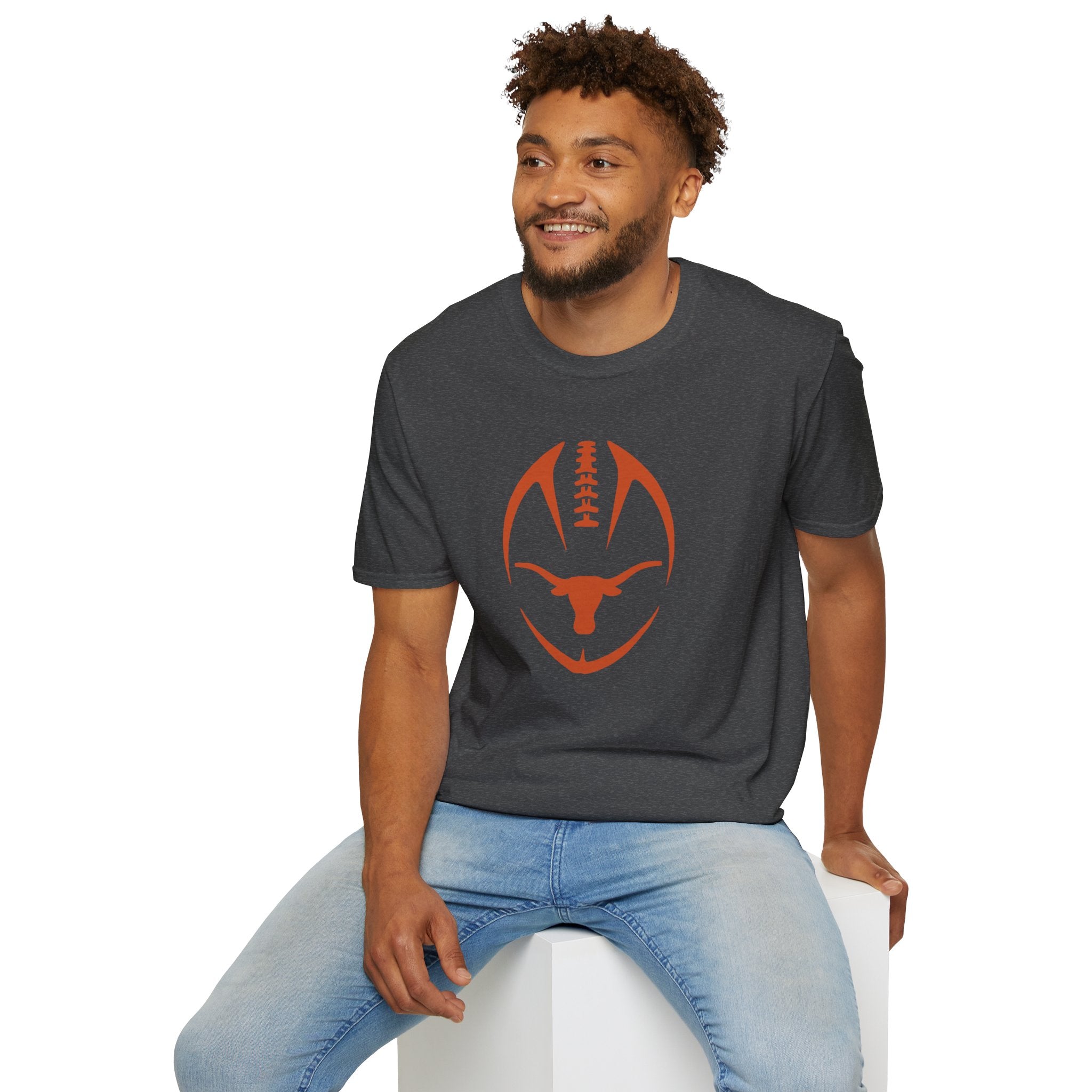 Texas Longhorn Football T‑Shirt — Longhorn Football Logo Tee
