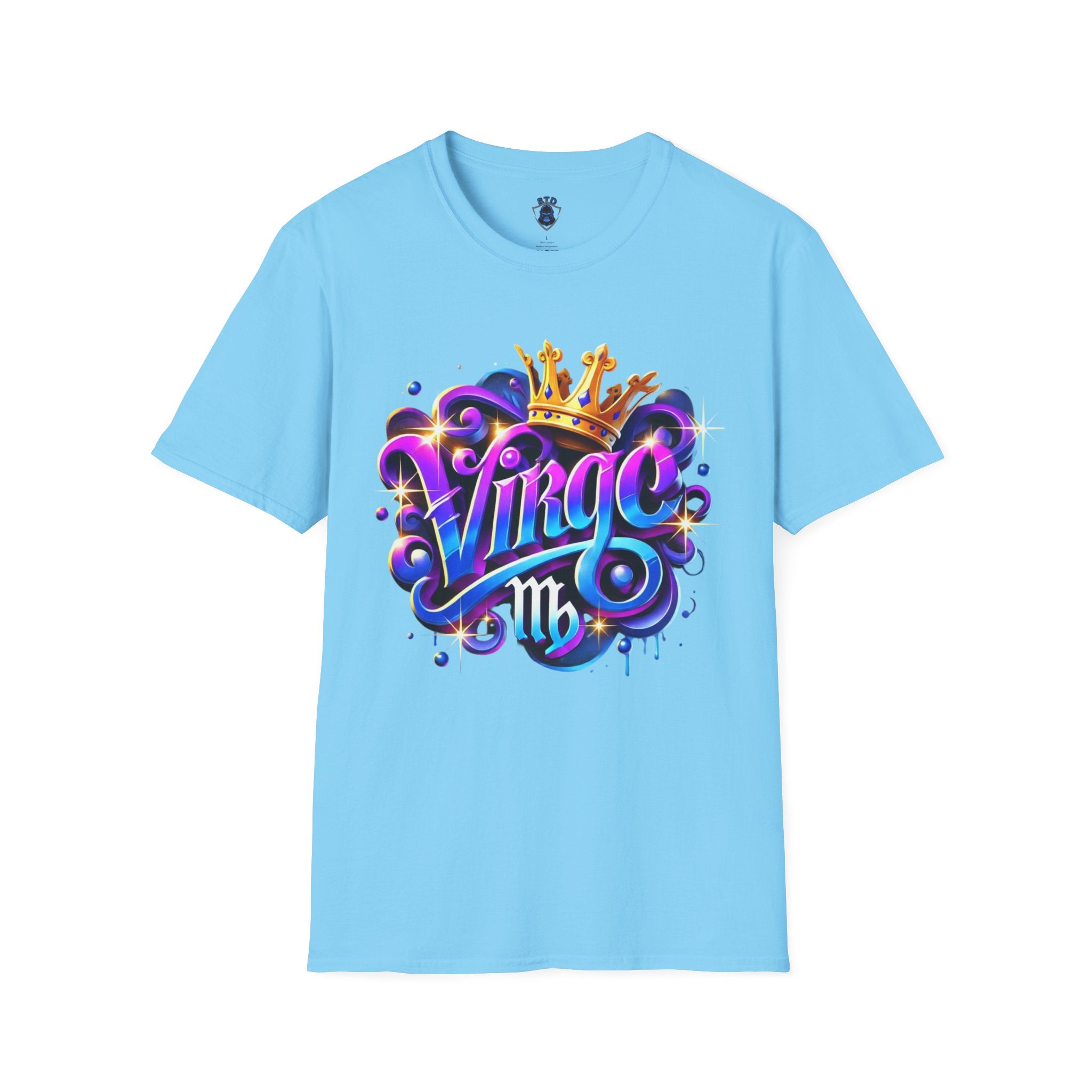 Virgo Crown T-Shirt — Zodiac Astrology Graphic Tee
