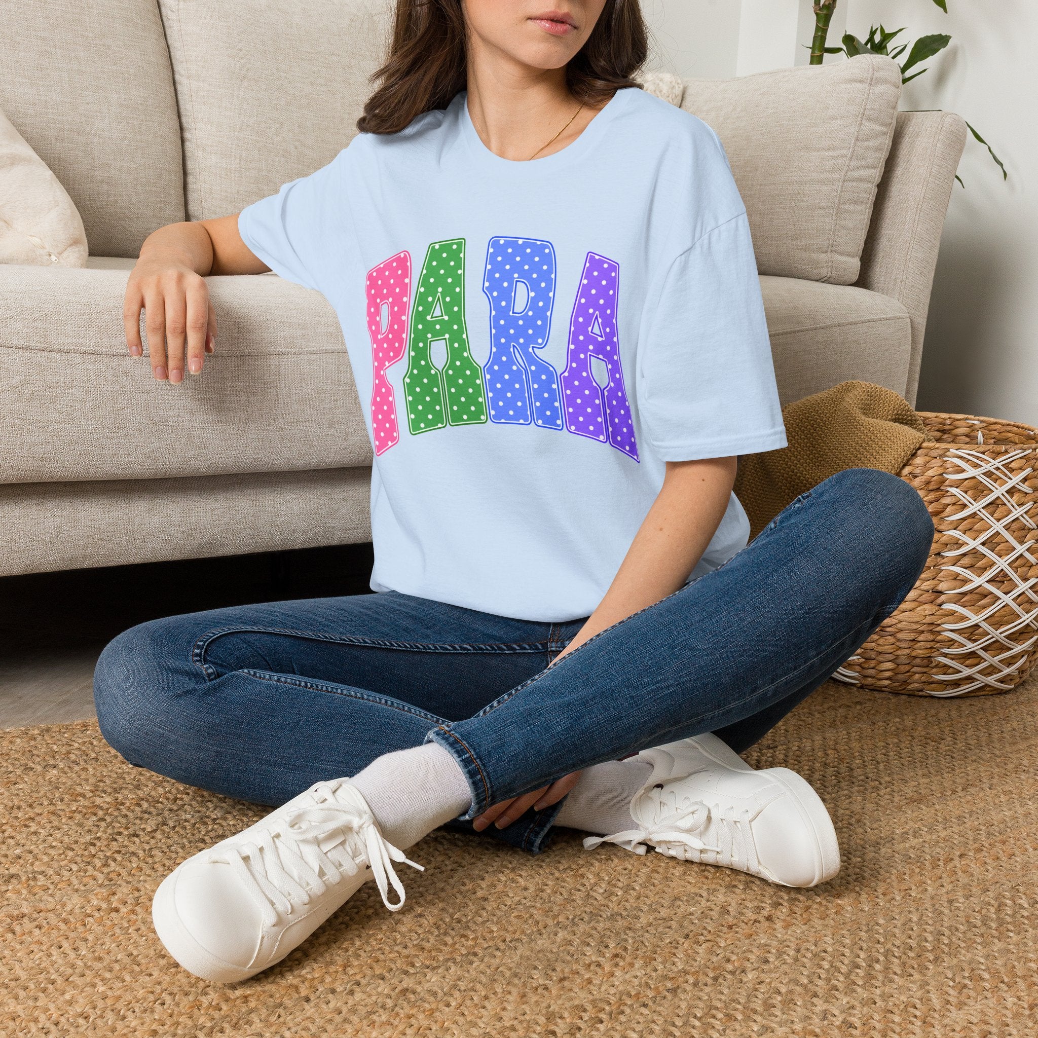PARA PROFESSIONAL — Colorful Retro 'PARA' Tee
