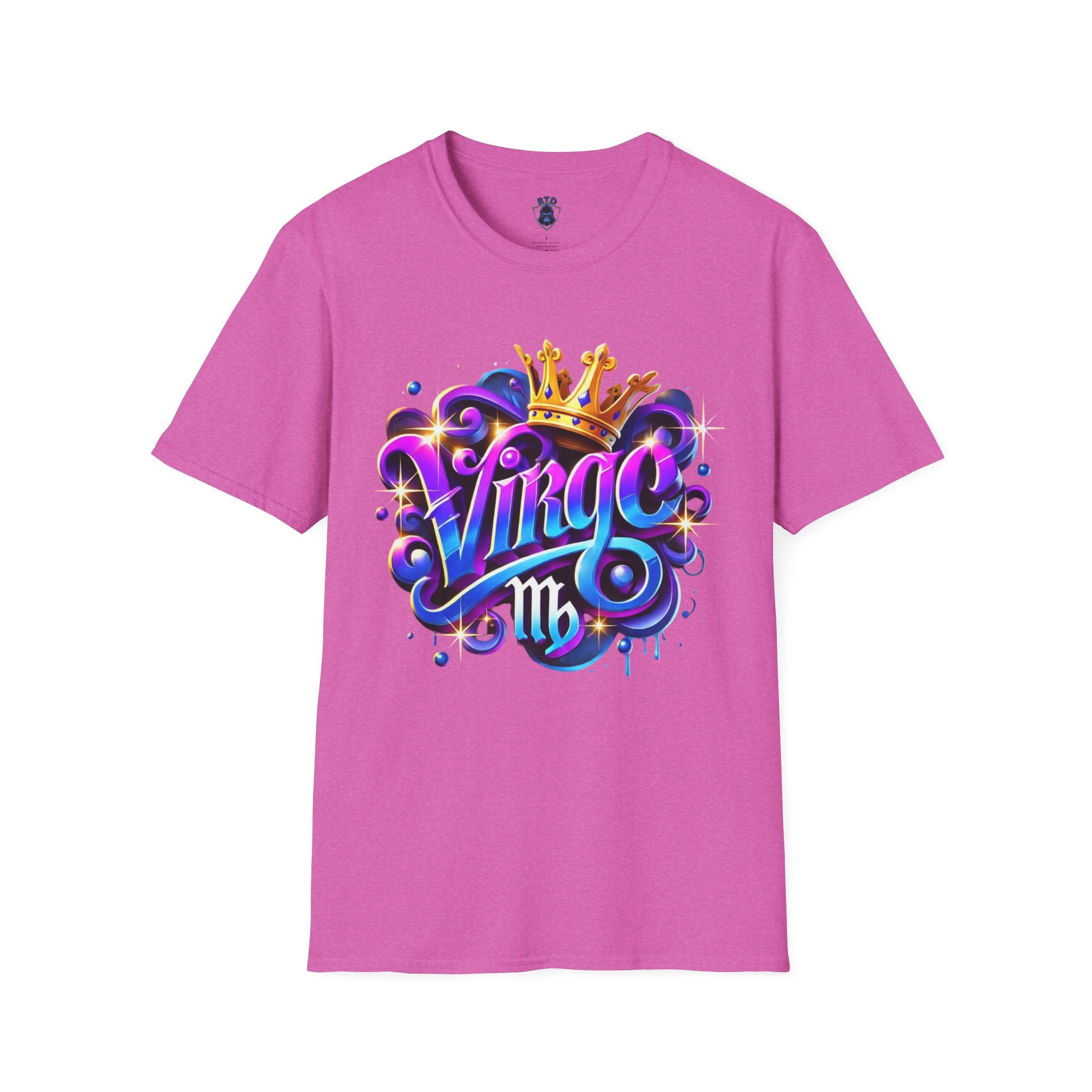 Virgo Crown T-Shirt — Zodiac Astrology Graphic Tee