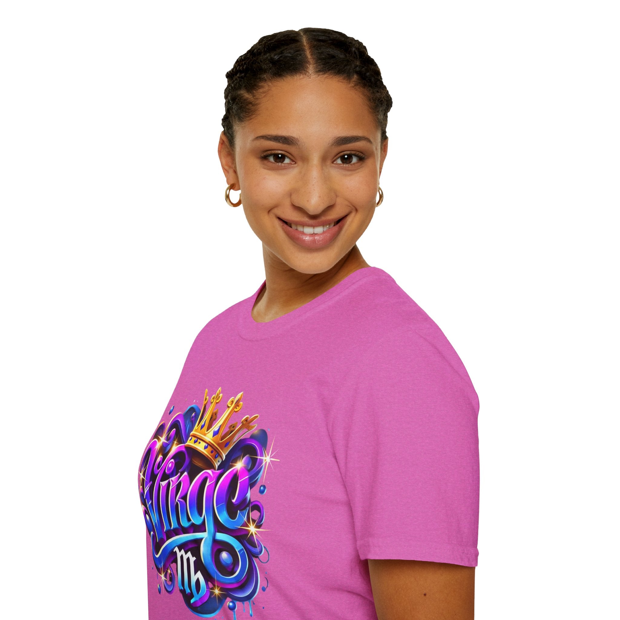 Virgo Crown T-Shirt — Zodiac Astrology Graphic Tee