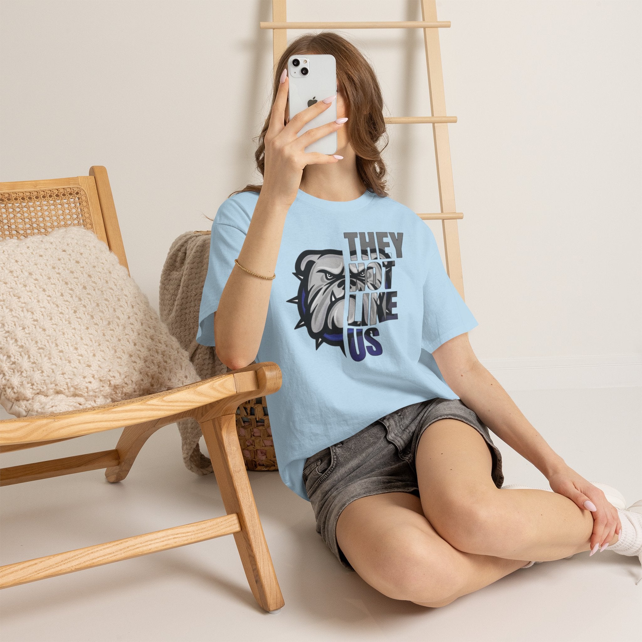 Tahoka Bulldog - They Not Like Us - Unisex Heavy Cotton Tee