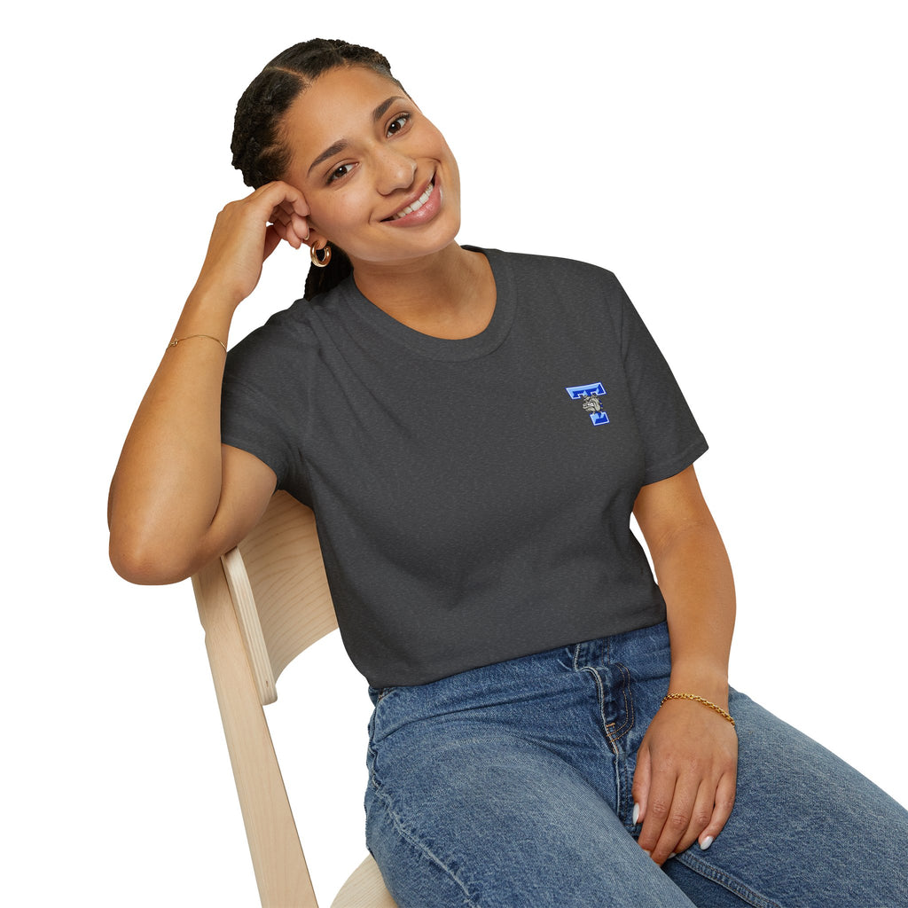 Bulldogs Football T-Shirt — 'Go Dawgs' Helmet Team Tee