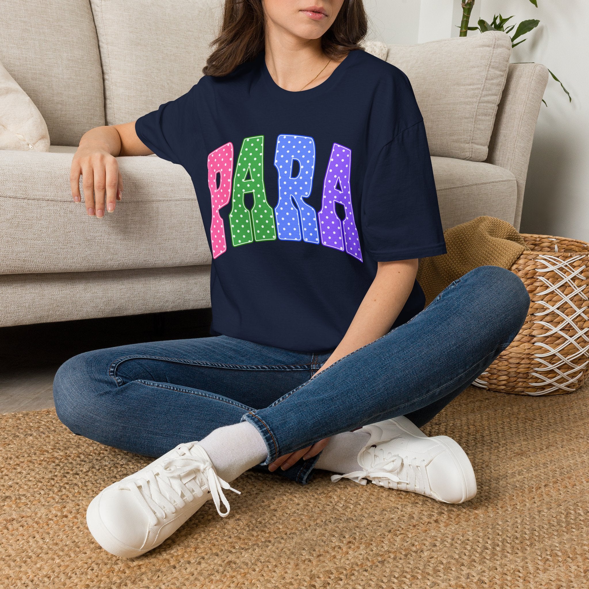 PARA PROFESSIONAL — Colorful Retro 'PARA' Tee