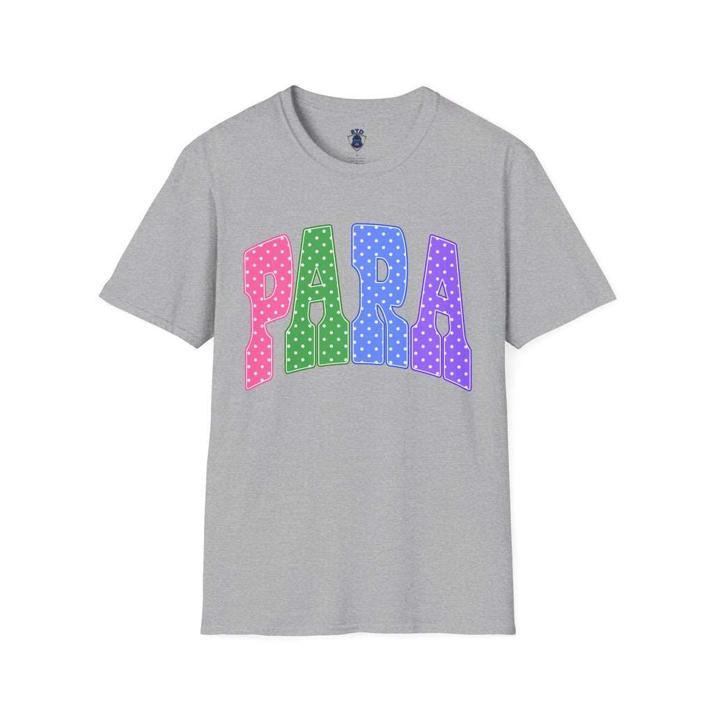 PARA PROFESSIONAL — Colorful Retro 'PARA' Tee