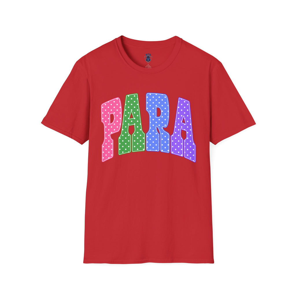 PARA PROFESSIONAL — Colorful Retro 'PARA' Tee