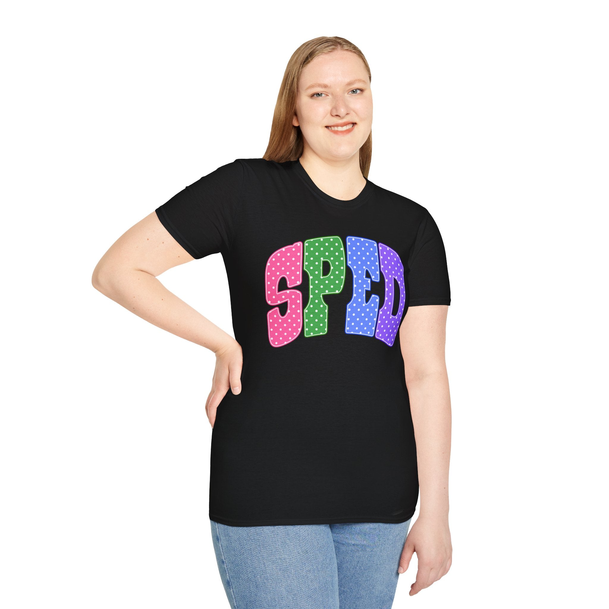 SPED Polka Dot Tee — Special Education T-Shirt
