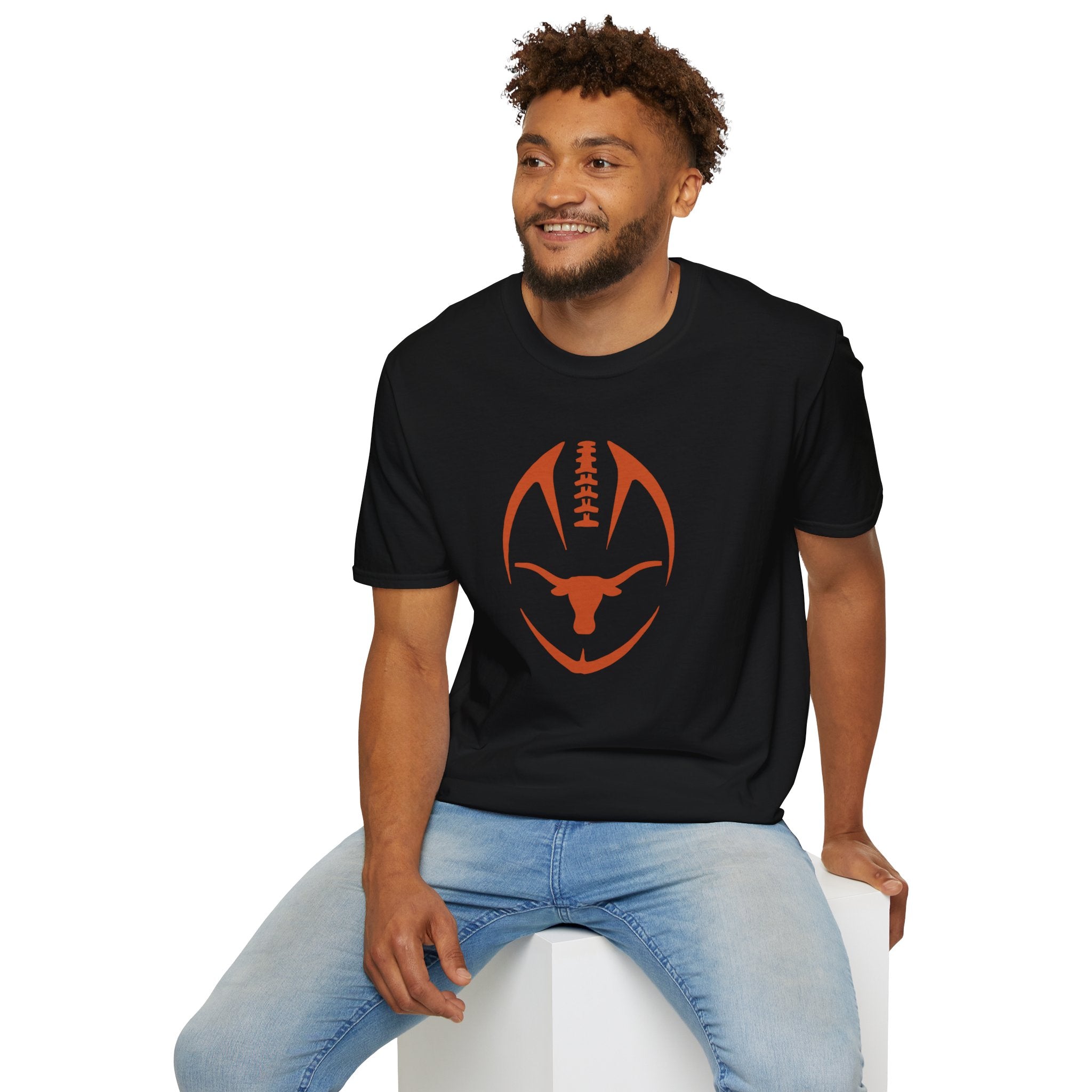 Texas Longhorn Football T‑Shirt — Longhorn Football Logo Tee