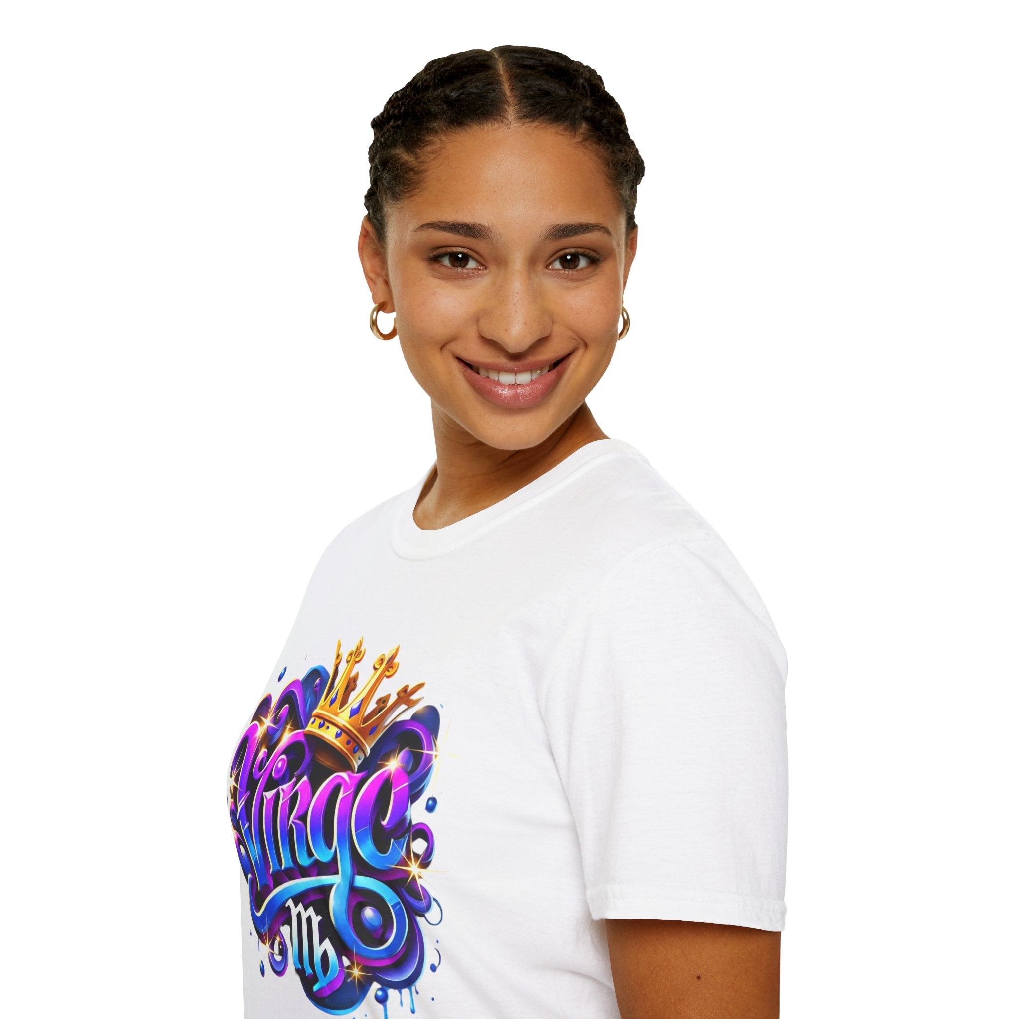 Virgo Crown T-Shirt — Zodiac Astrology Graphic Tee