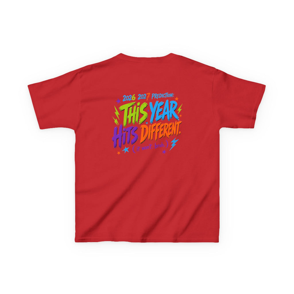 Kids Tee – "6-7 Ain't a Phase, It's the School Year, Bruh" 2026-2027 Back: "This Year Hits Different"