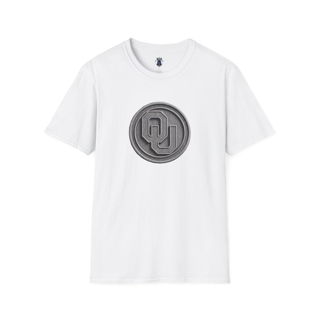 OU Retro Coin Logo T-Shirt — University of Oklahoma Vintage Coin Design