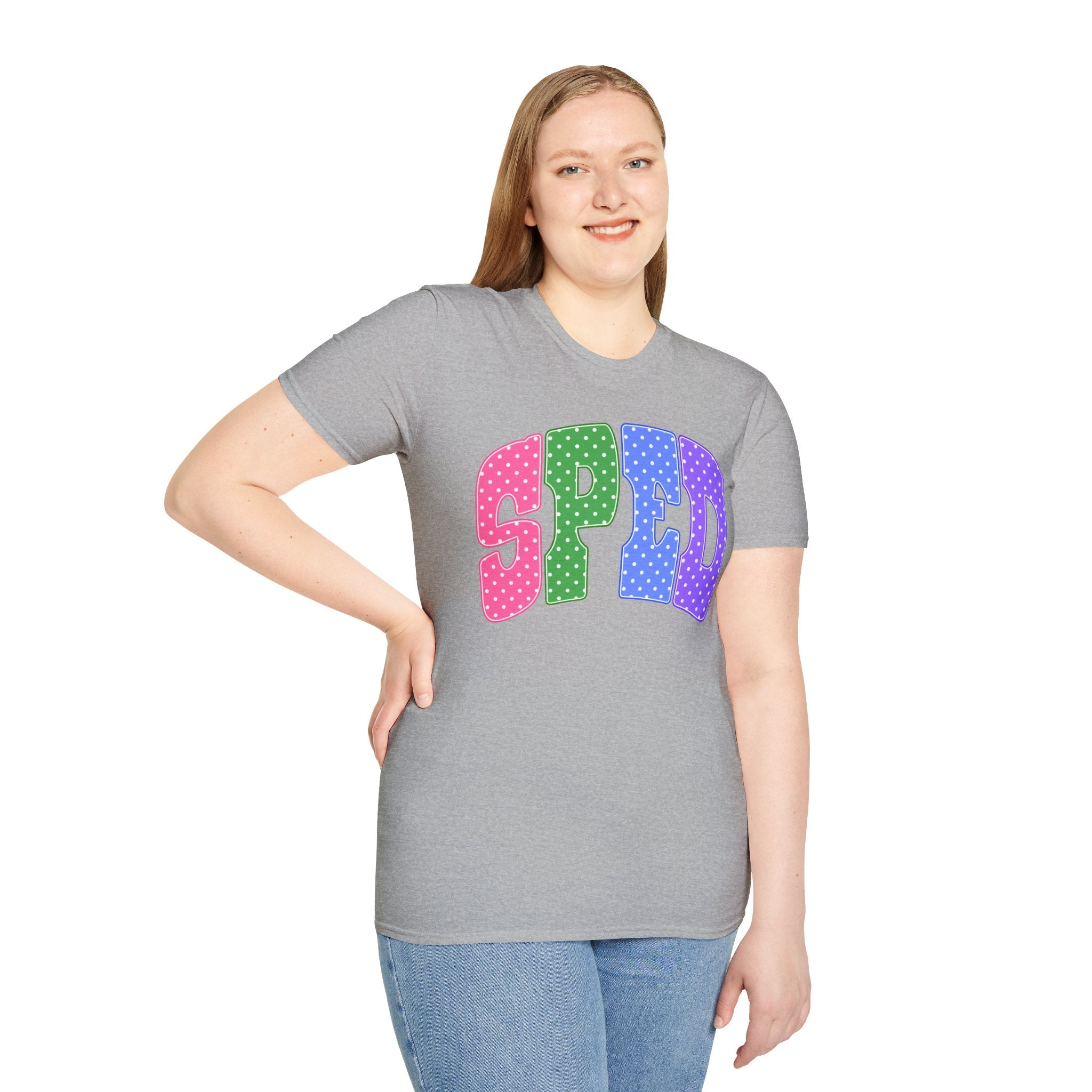 SPED Polka Dot Tee — Special Education T-Shirt