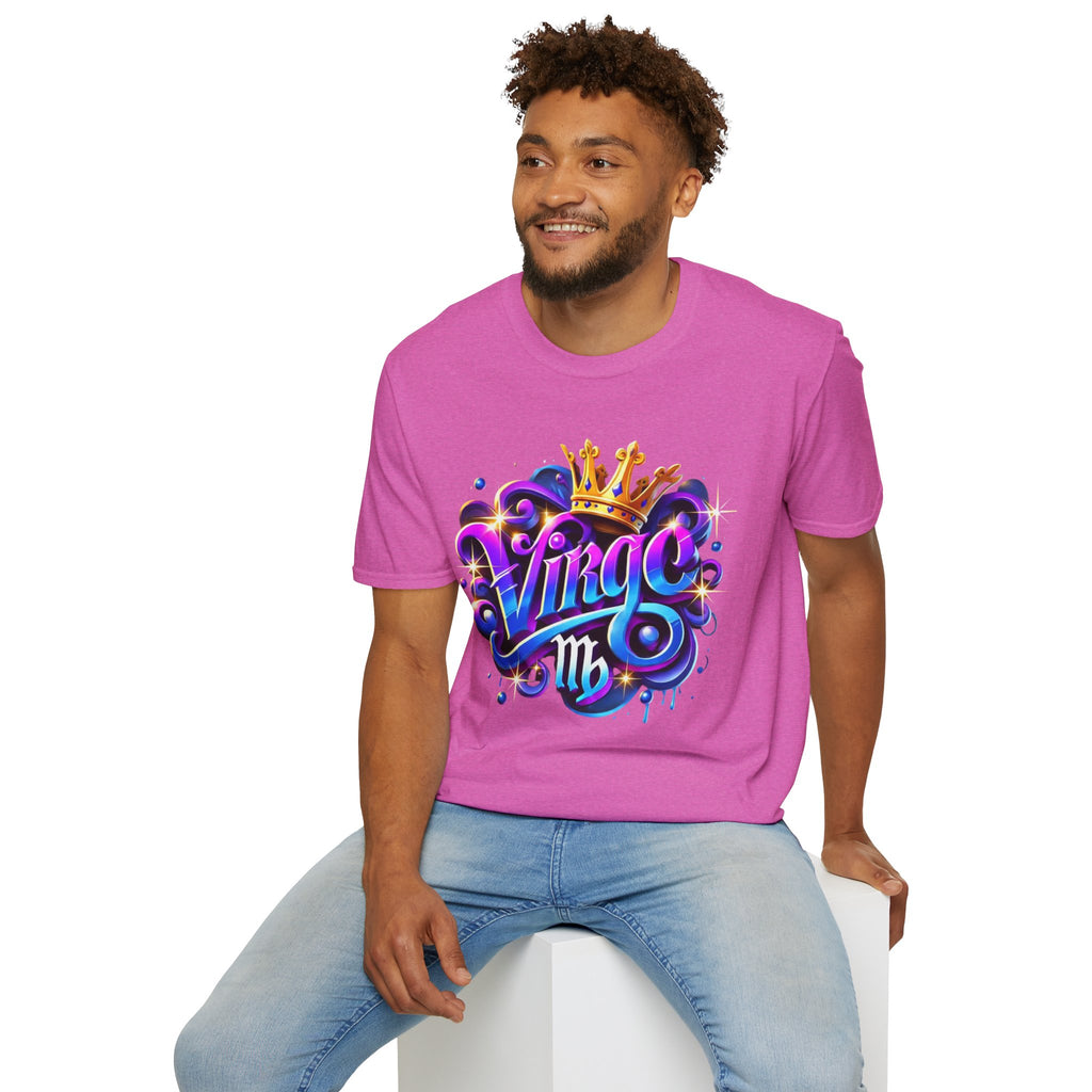 Virgo Crown T-Shirt — Zodiac Astrology Graphic Tee