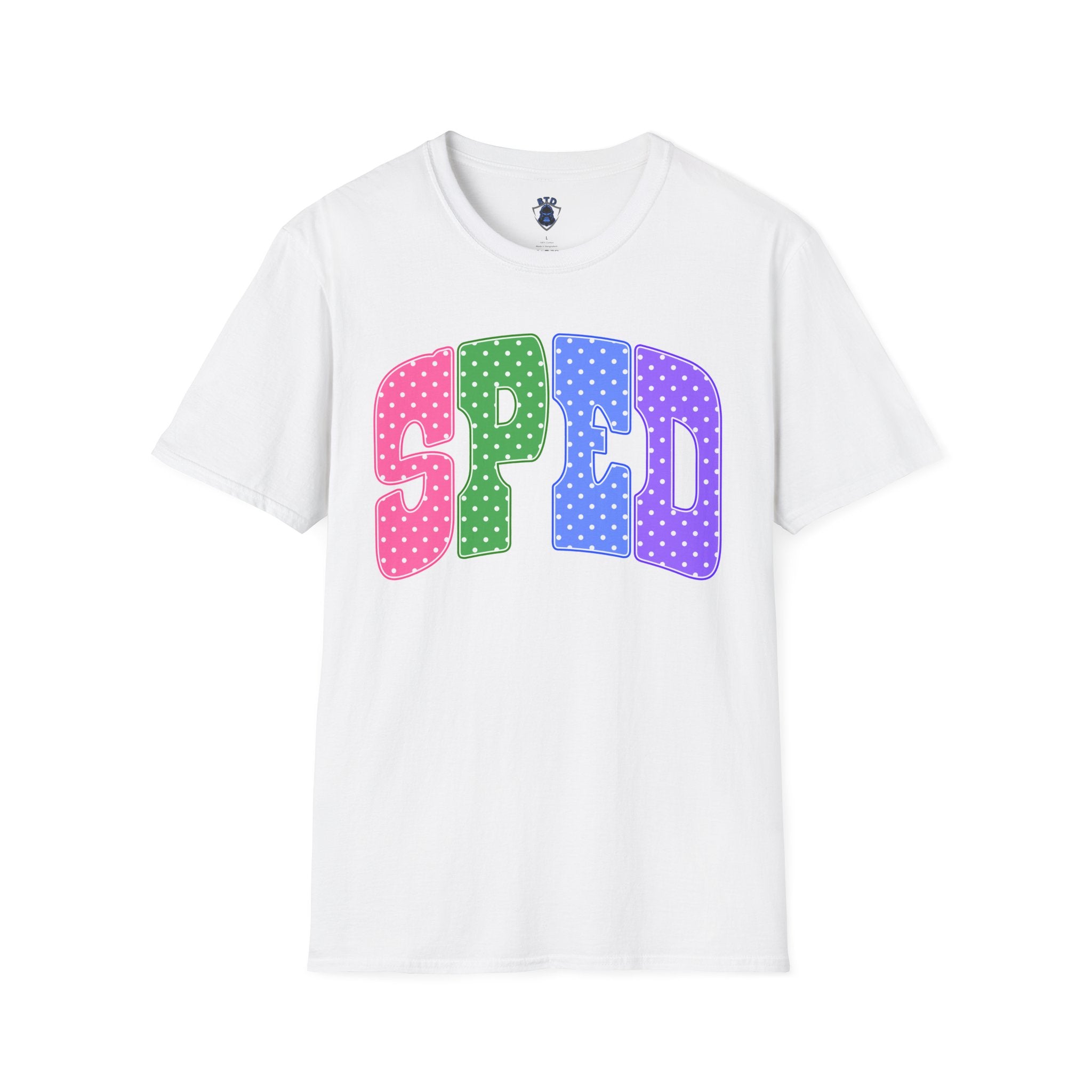 SPED Polka Dot Tee — Special Education T-Shirt