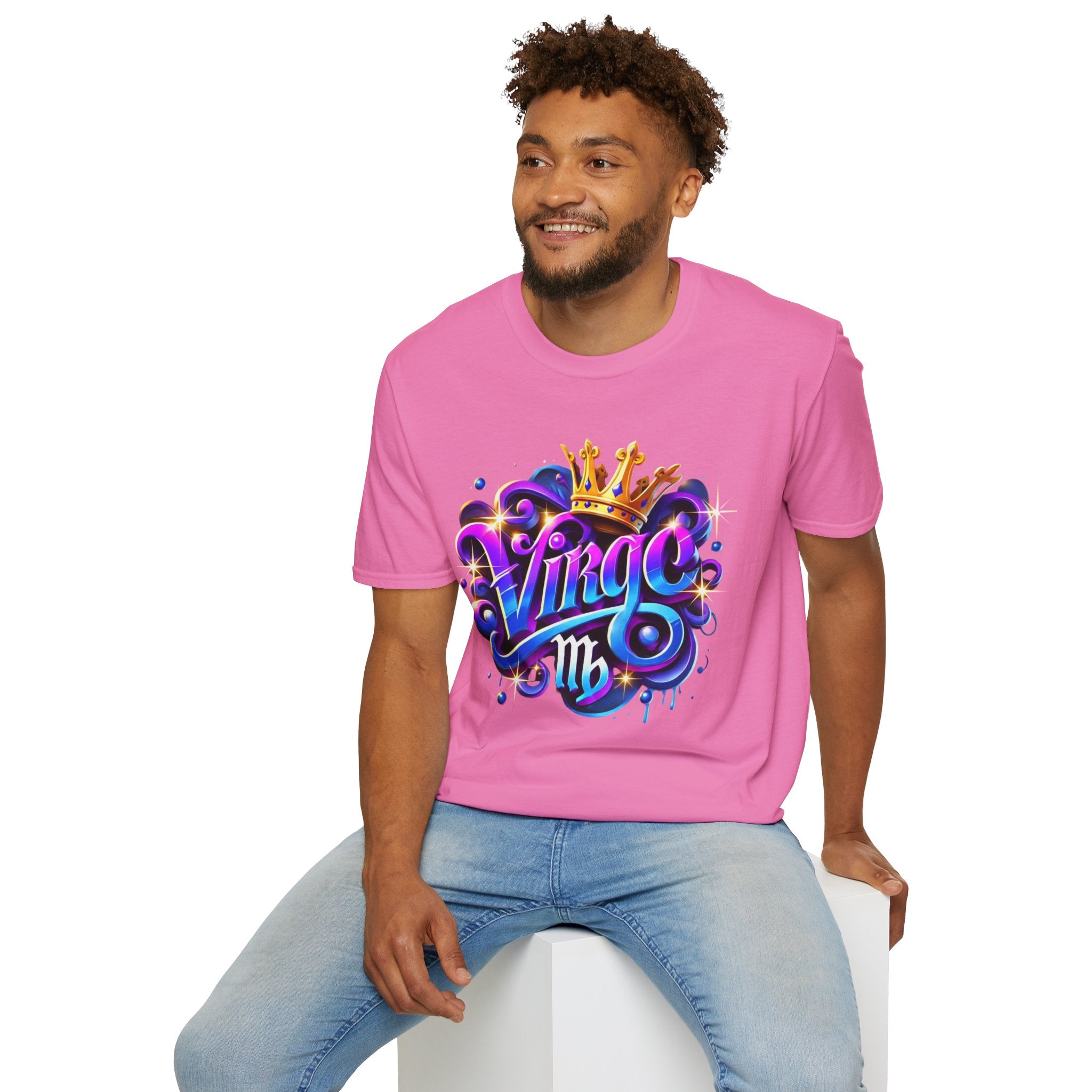 Virgo Crown T-Shirt — Zodiac Astrology Graphic Tee