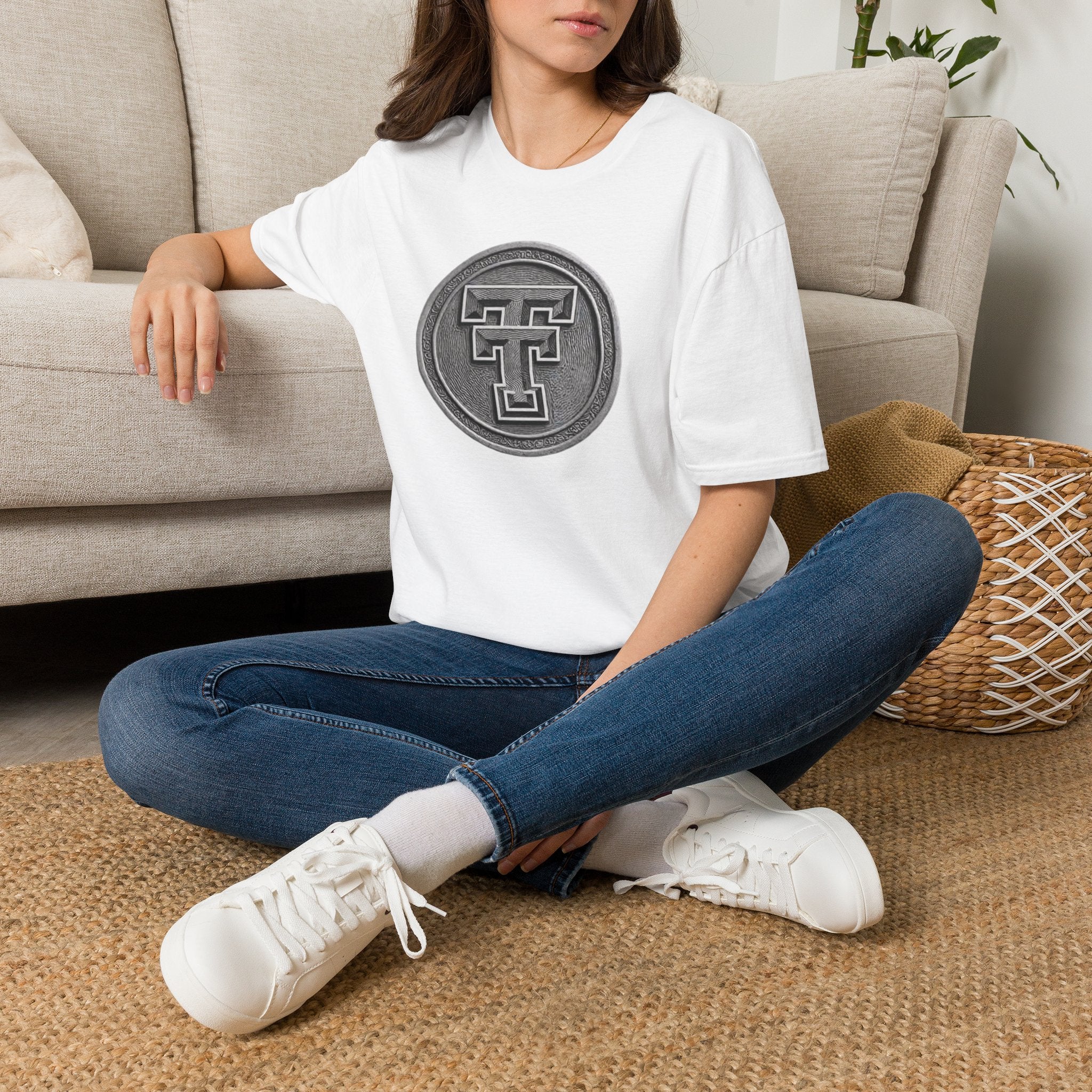 Texas Tech Medallion T-Shirt — Retro TT Logo Tee for Fans
