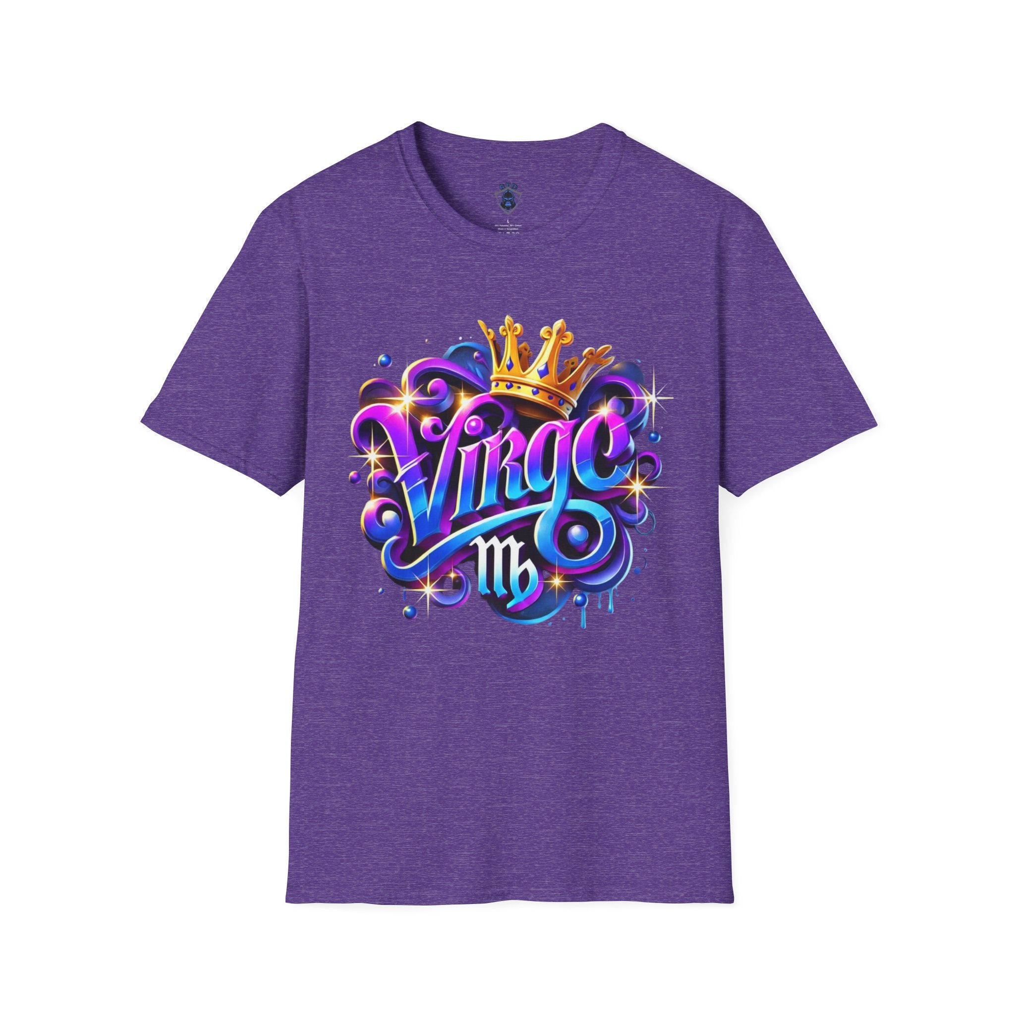 Virgo Crown T-Shirt — Zodiac Astrology Graphic Tee
