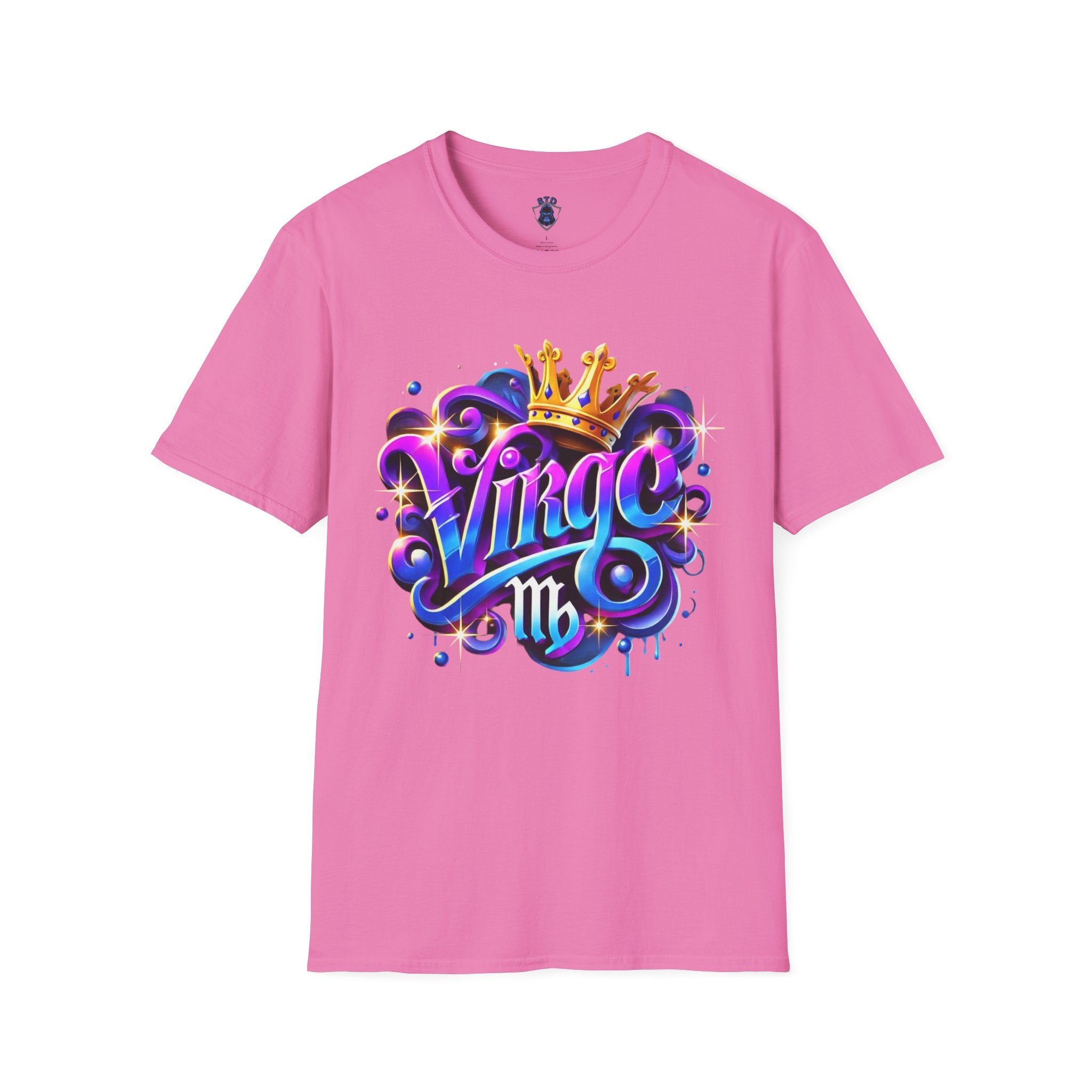 Virgo Crown T-Shirt — Zodiac Astrology Graphic Tee