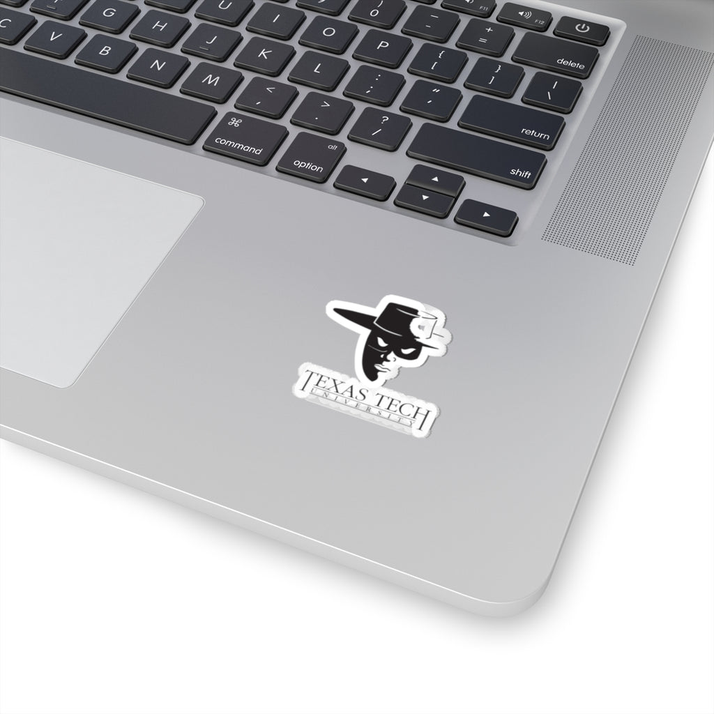 Texas Tech Masked Rider Sticker — Kiss-Cut University Decal