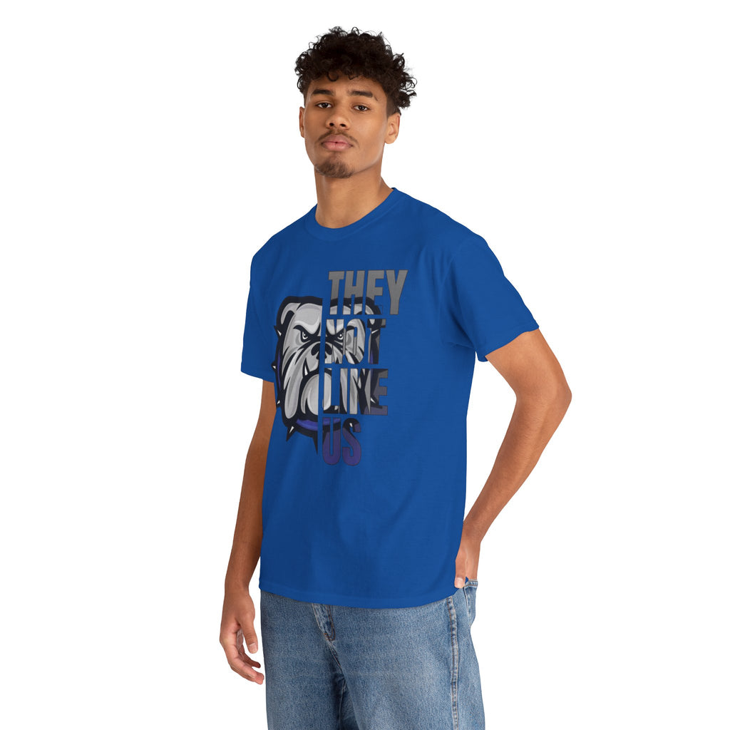 Tahoka Bulldog - They Not Like Us - Unisex Heavy Cotton Tee