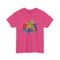 Sassy Slugger Kids Baseball Tee — Colorful Coach Back Design
