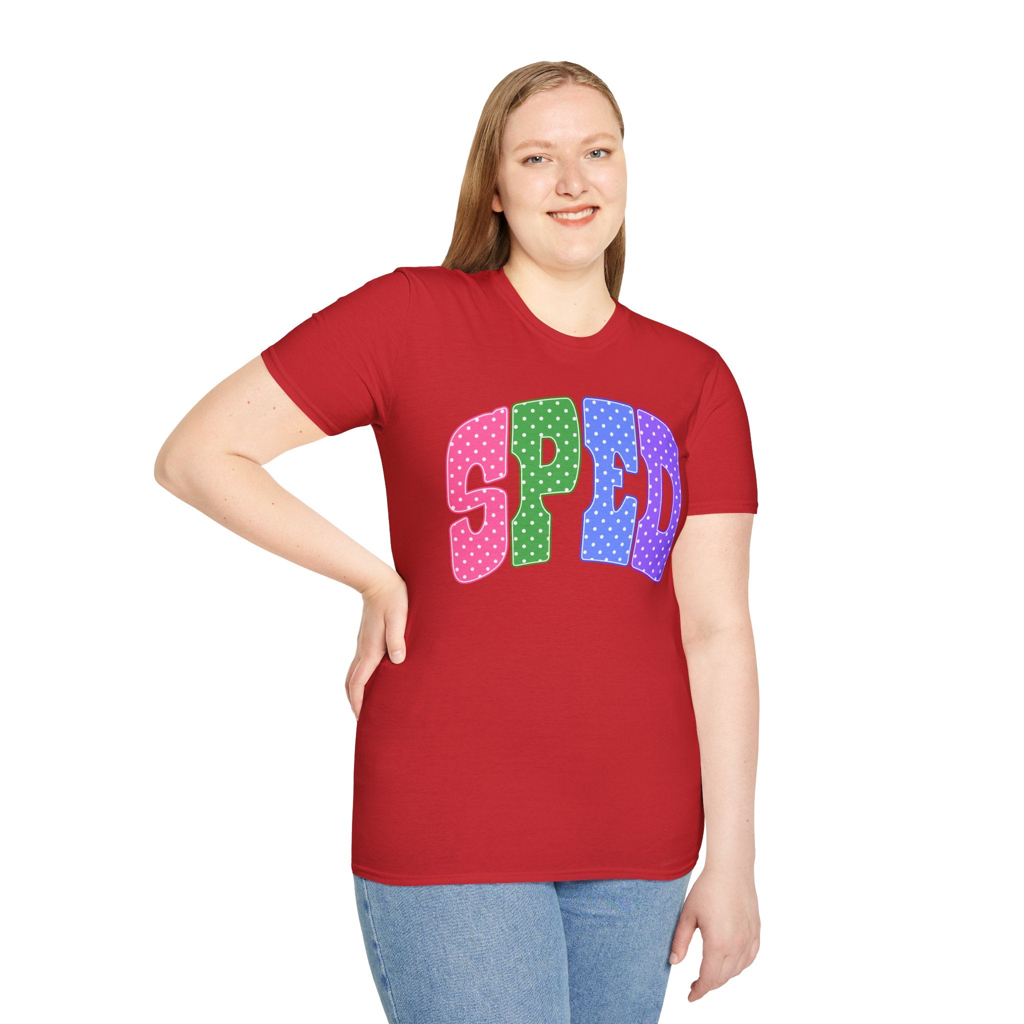 SPED Polka Dot Tee — Special Education T-Shirt