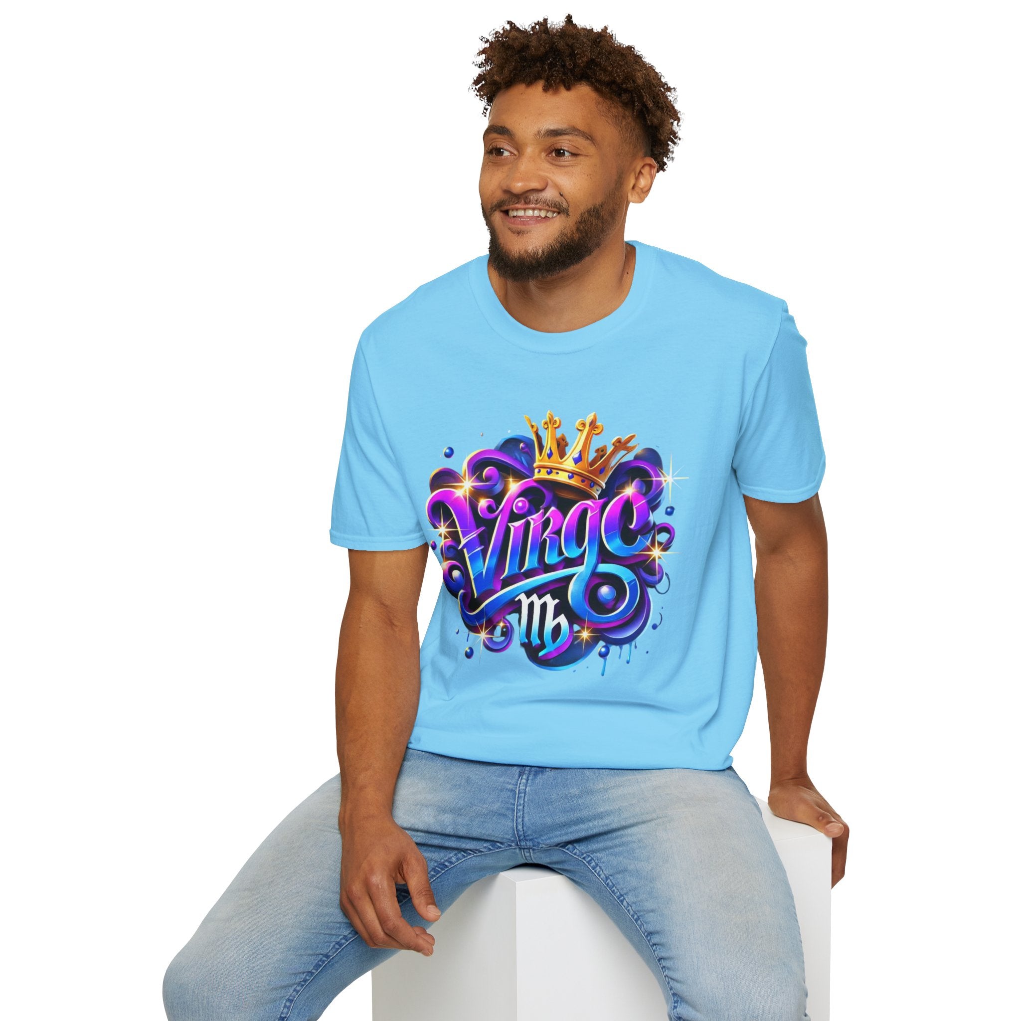Virgo Crown T-Shirt — Zodiac Astrology Graphic Tee