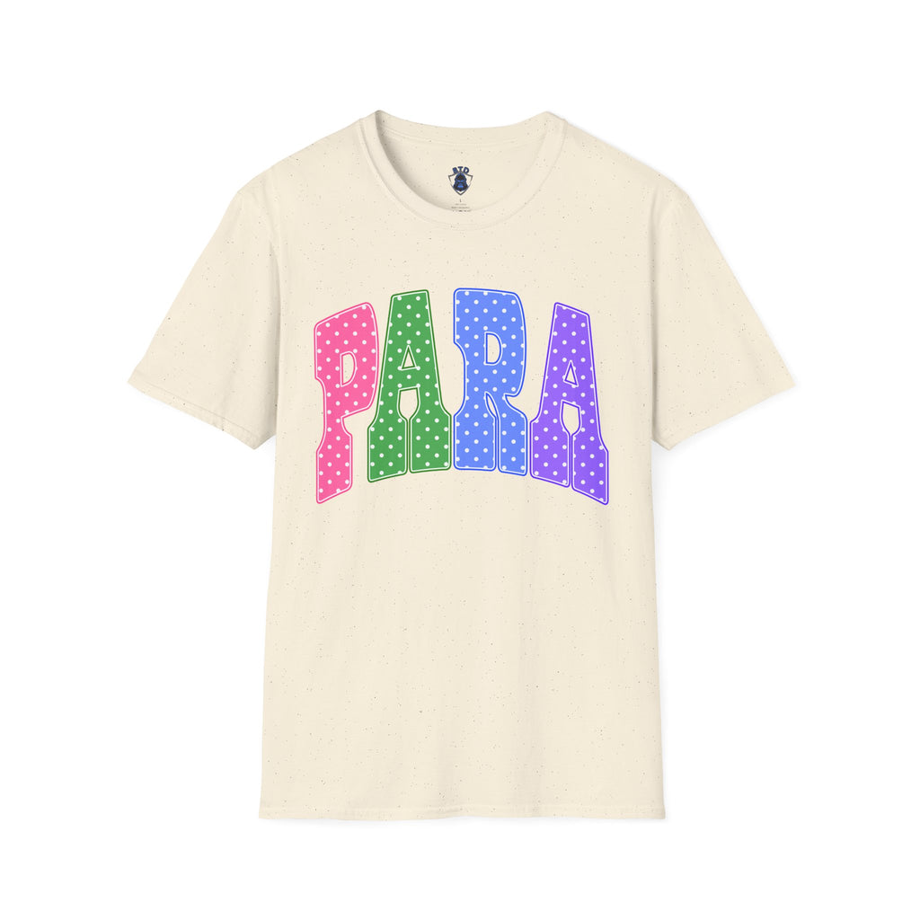 PARA PROFESSIONAL — Colorful Retro 'PARA' Tee