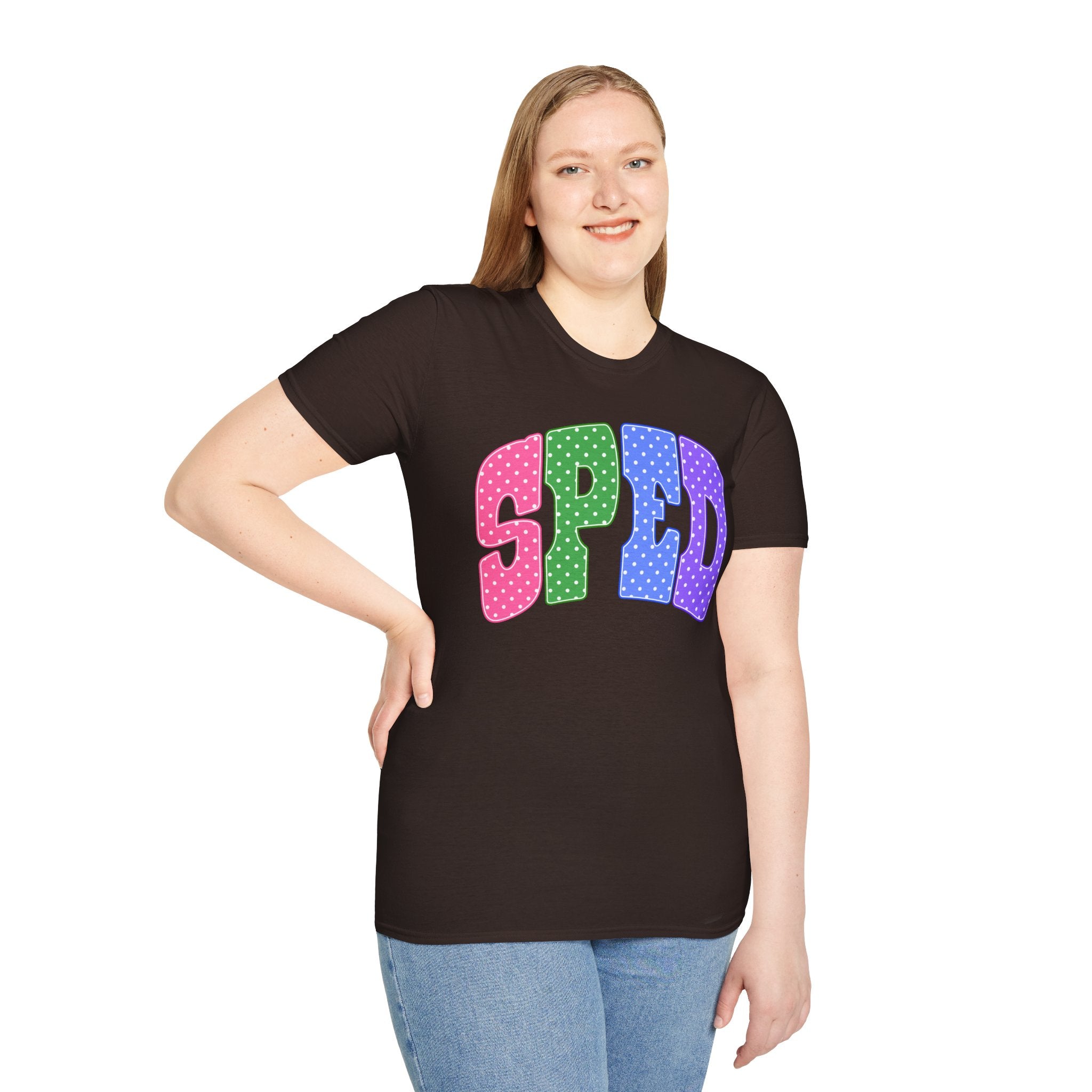 SPED Polka Dot Tee — Special Education T-Shirt