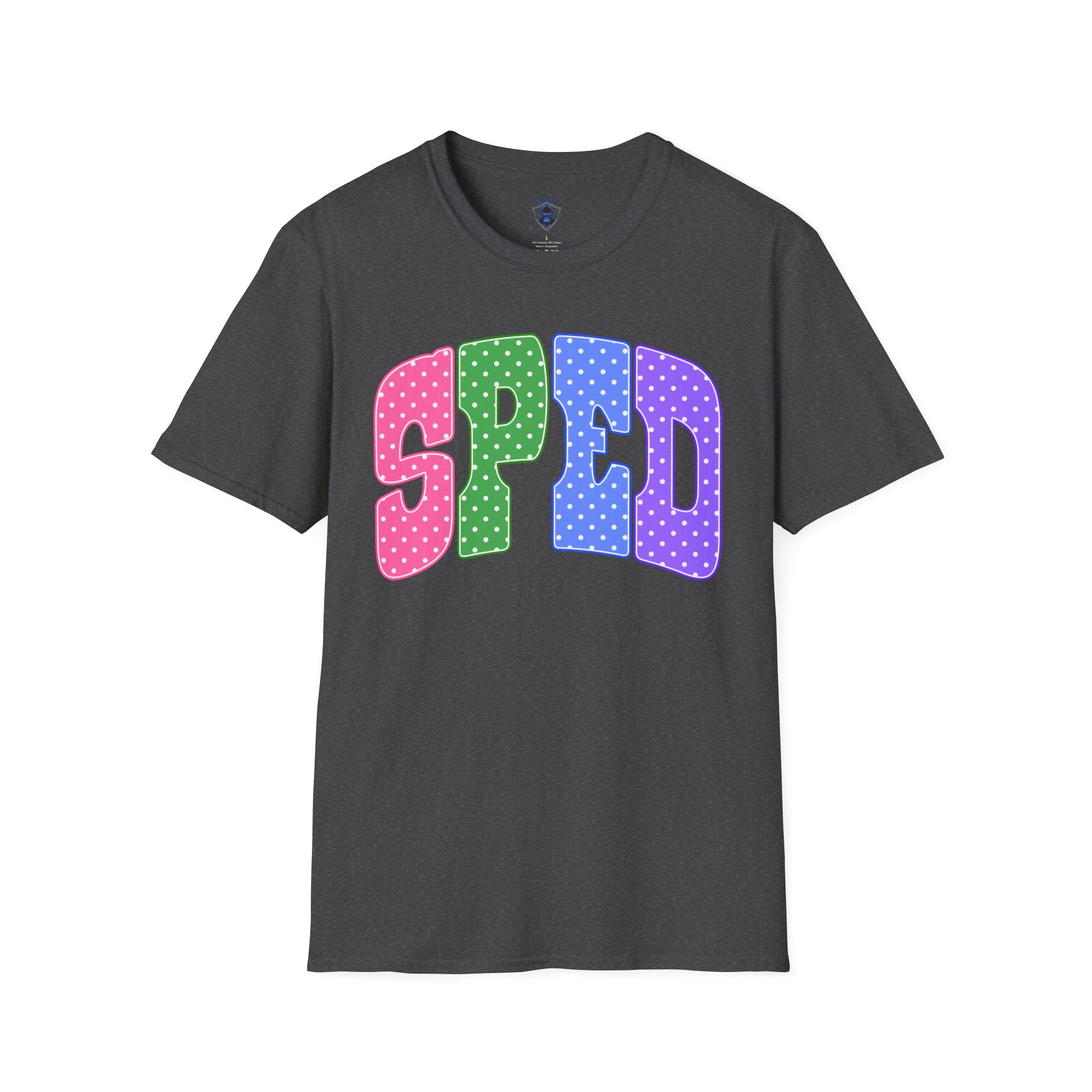 SPED Polka Dot Tee — Special Education T-Shirt