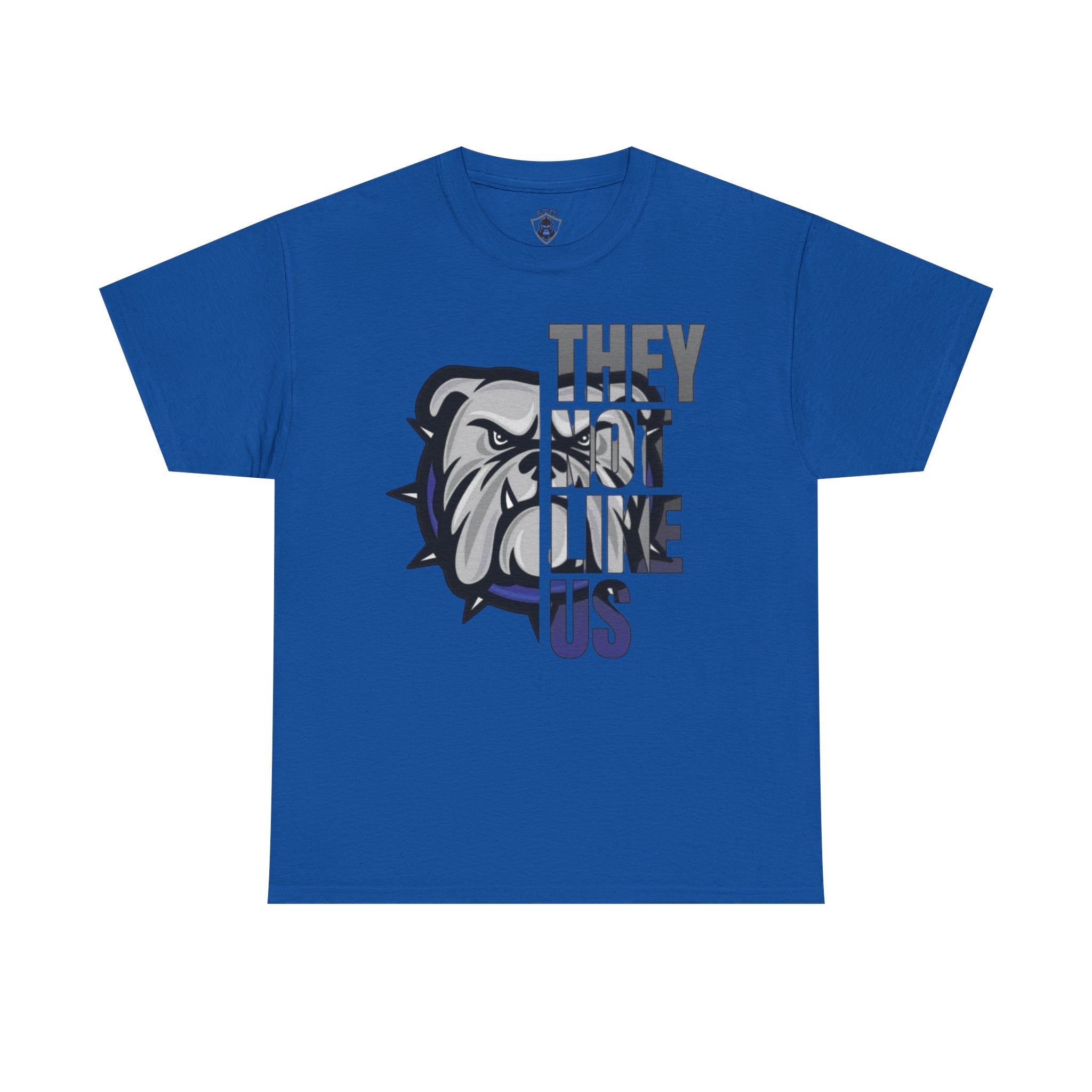 Tahoka Bulldog - They Not Like Us - Unisex Heavy Cotton Tee