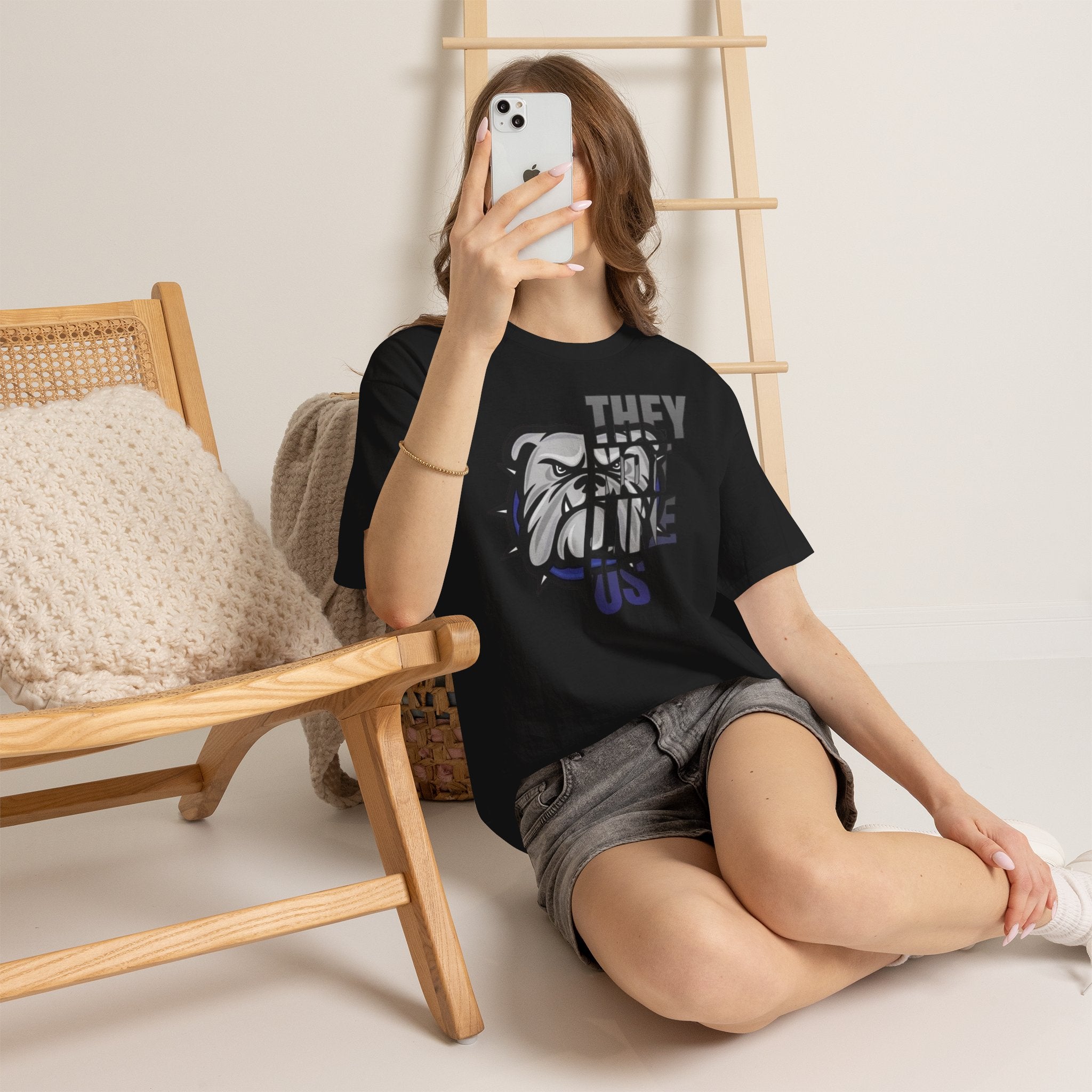 Tahoka Bulldog - They Not Like Us - Unisex Heavy Cotton Tee