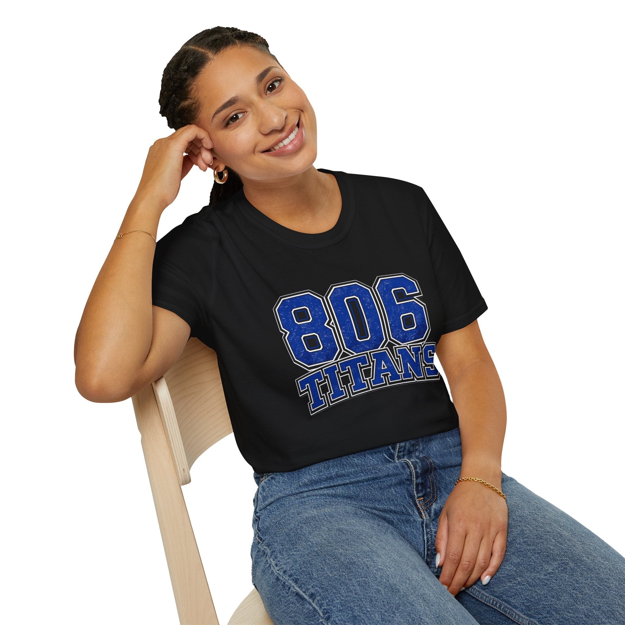 806 Titans T-Shirt — Vintage Varsity Number Tee