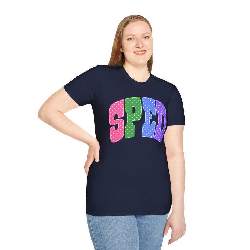 SPED Polka Dot Tee — Special Education T-Shirt