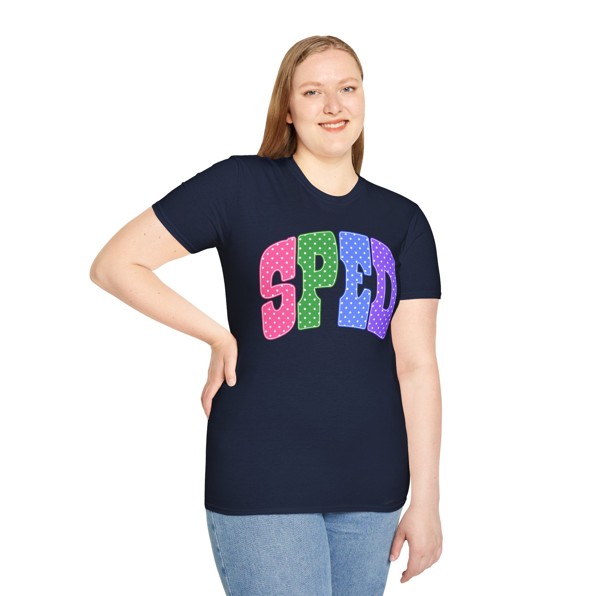 SPED Polka Dot Tee — Special Education T-Shirt