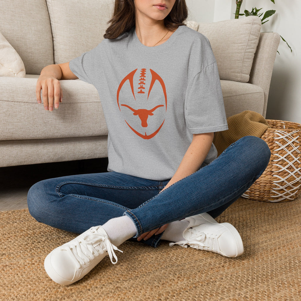 Texas Longhorn Football T‑Shirt — Longhorn Football Logo Tee