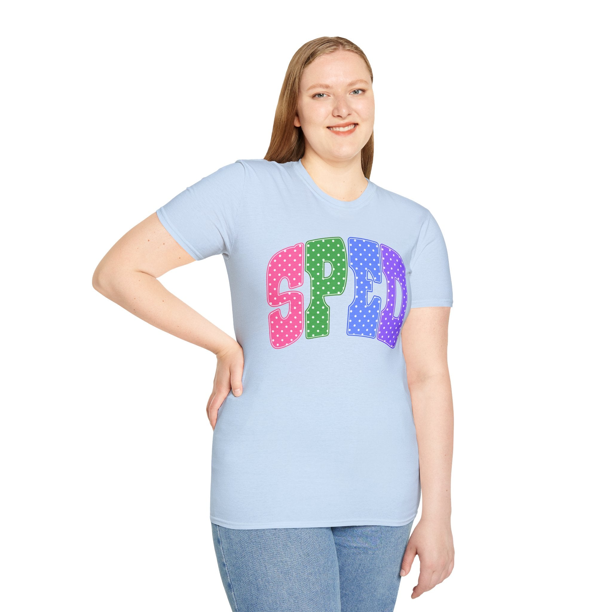 SPED Polka Dot Tee — Special Education T-Shirt
