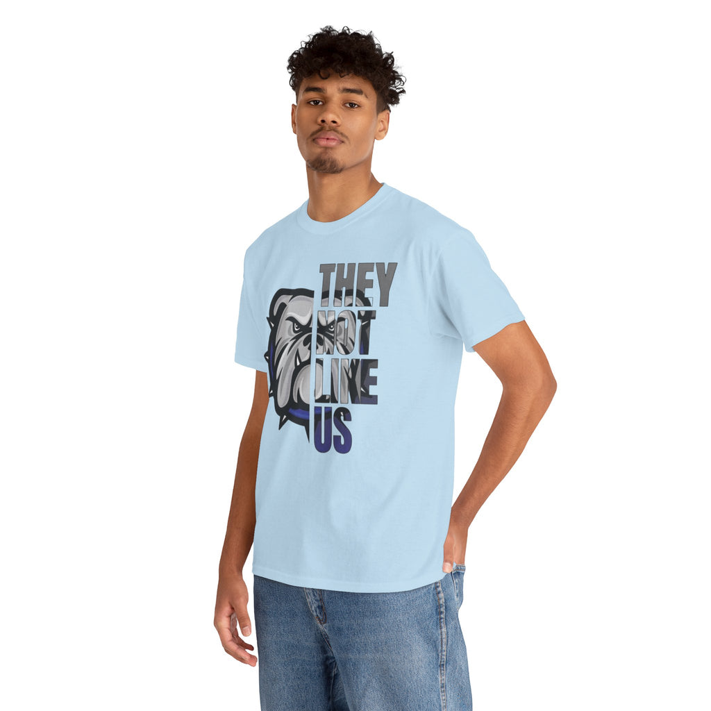 Tahoka Bulldog - They Not Like Us - Unisex Heavy Cotton Tee