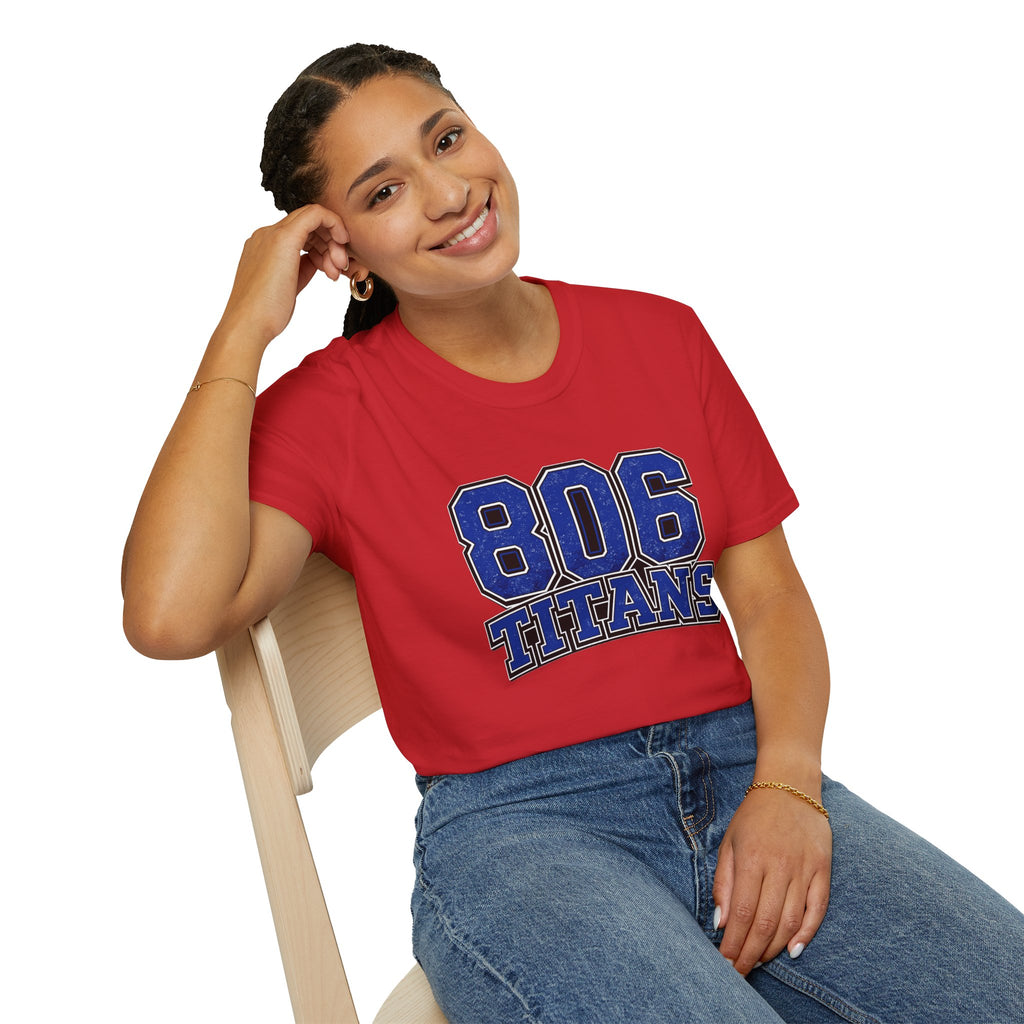 806 Titans T-Shirt — Vintage Varsity Number Tee