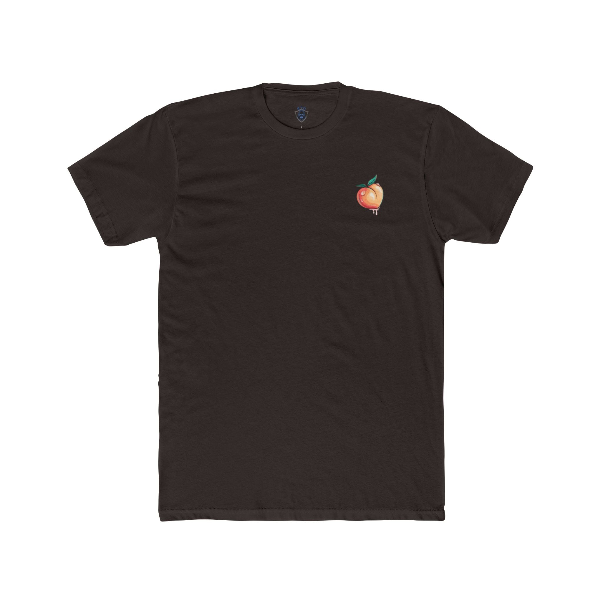 Peach Tattooed Cutie Tee — "Tattooed Cutie With a Booty" Graphic T-Shirt